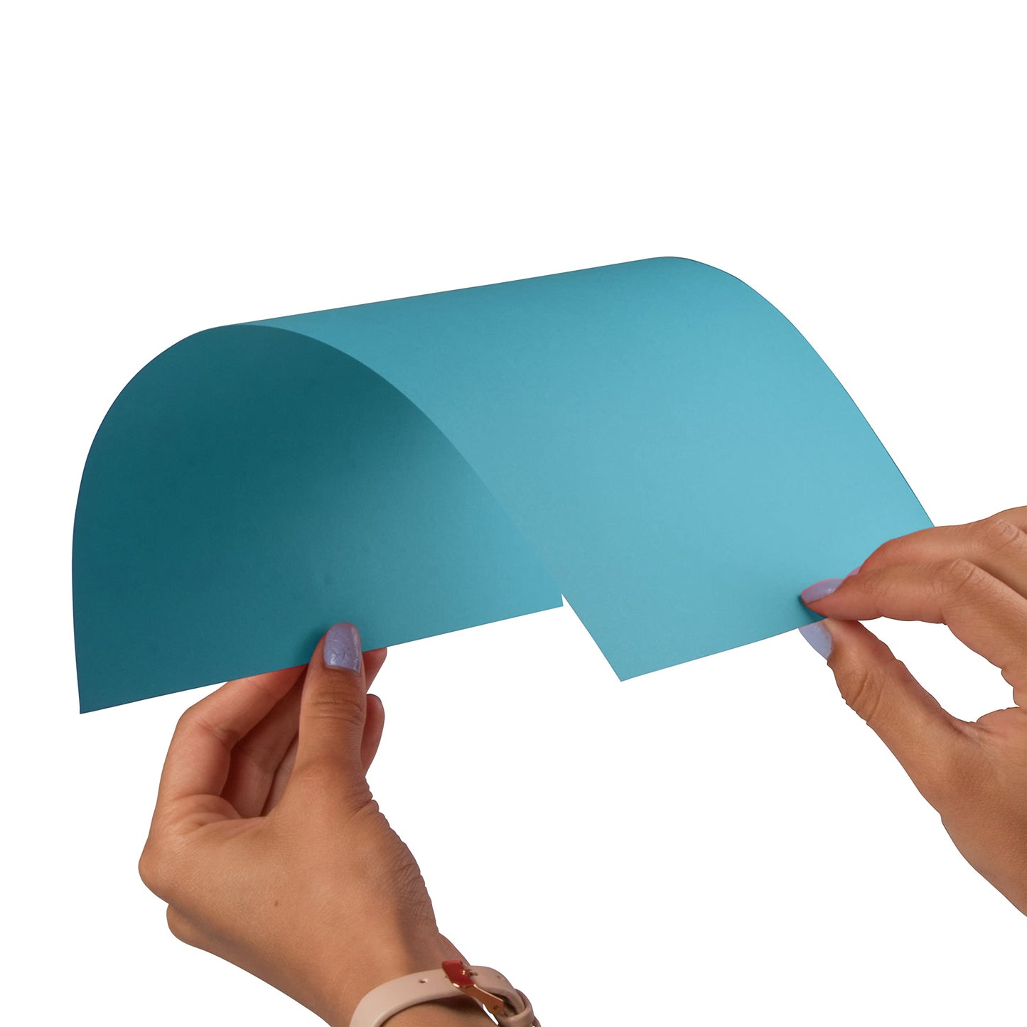 JAM PAPER Papel de 25 libras – 8,5 x 11 – Azul reciclado – 50 hojas por paquete