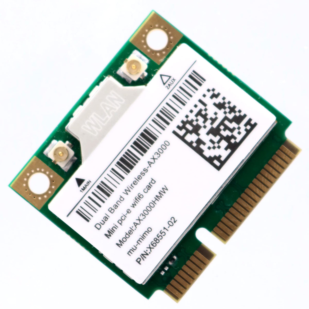 Adaptador WiFi 6 Deal4GO AX200 2.4 Gbps Mini PCie con Bluetooth 5.0 para Windows 10