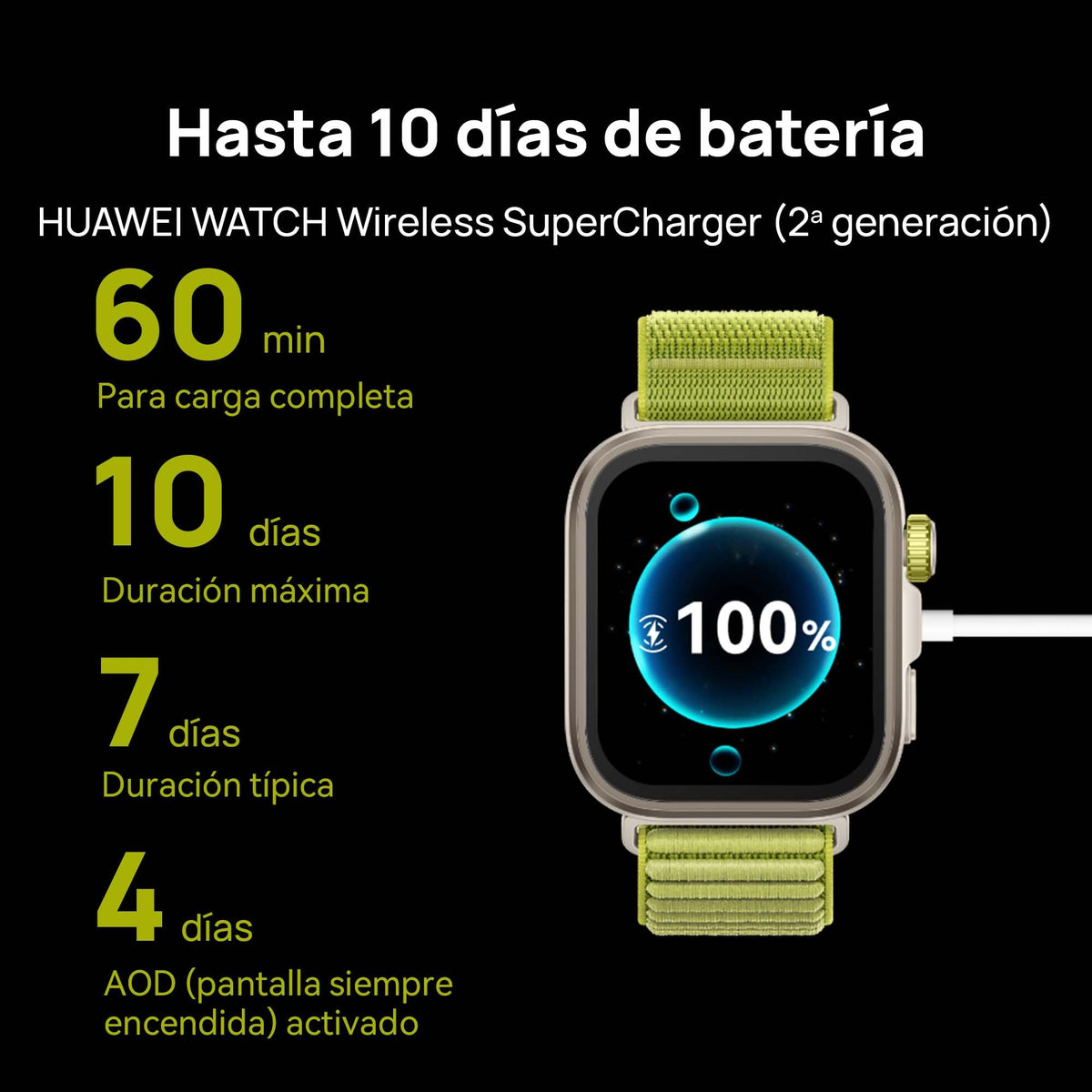 Smartwatch HUAWEI Watch FIT 4 Pro Azul con GPS y Pantalla de Zafiro 1.82"