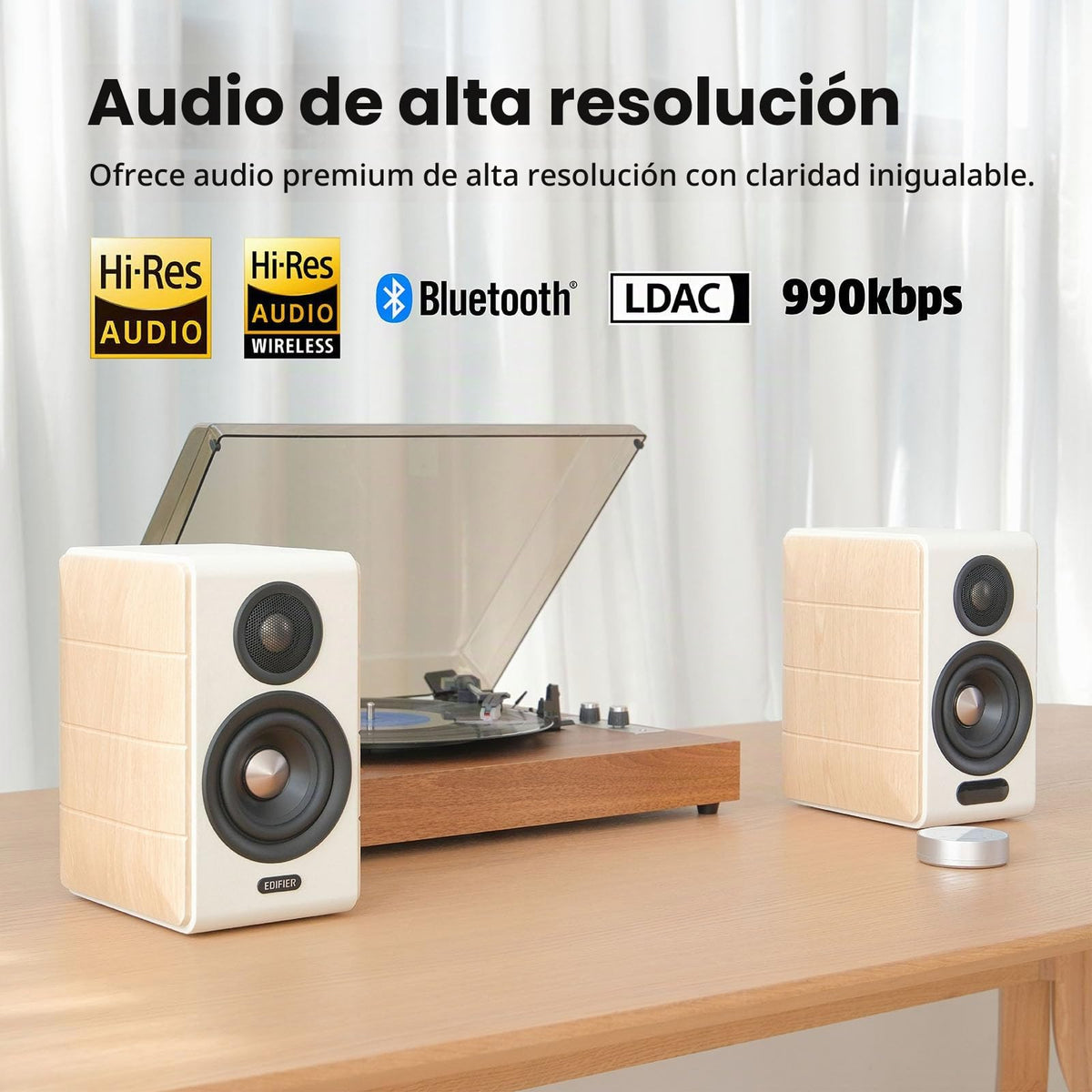 Altavoces de Estantería Edifier Blanco Hi-Fi 88W RMS