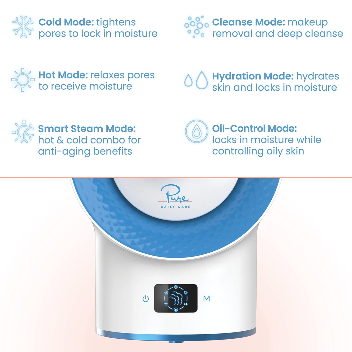 NanoSteamer Clinical - Vaporizador facial de grado dermatológico