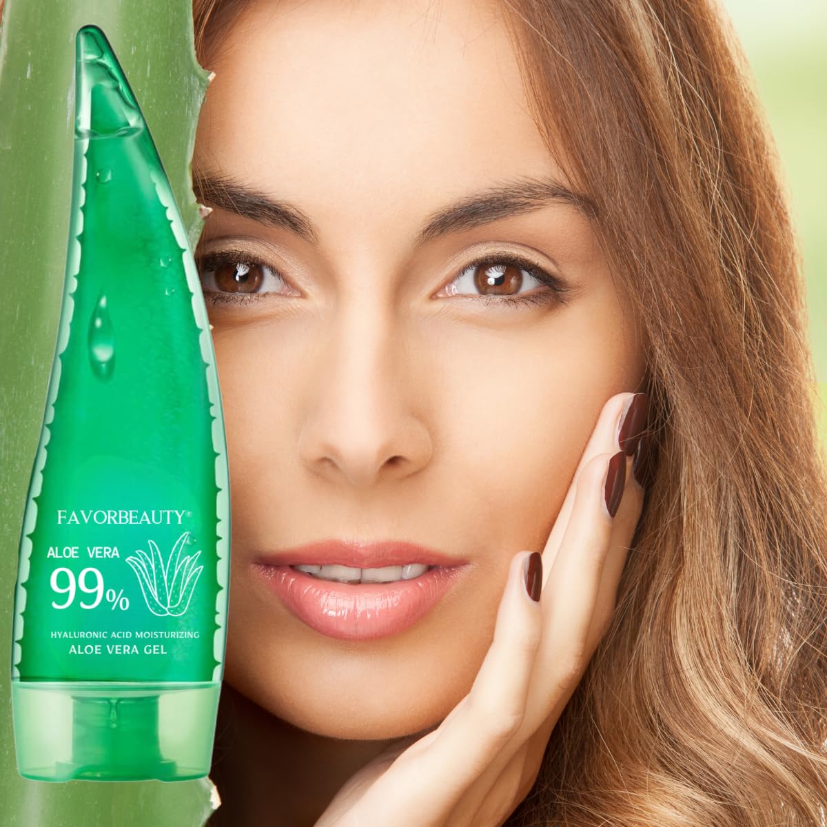 UNIVERSOENLÍNEA.COM Aloe Vera 99% Gel Sábila Hidratacion Facial Piel Blanqueamiento 120ml Elimina Irritación Calmante Natural Efecto Curativo Elimina Acne y Mejora Apariencia Textura Ligera