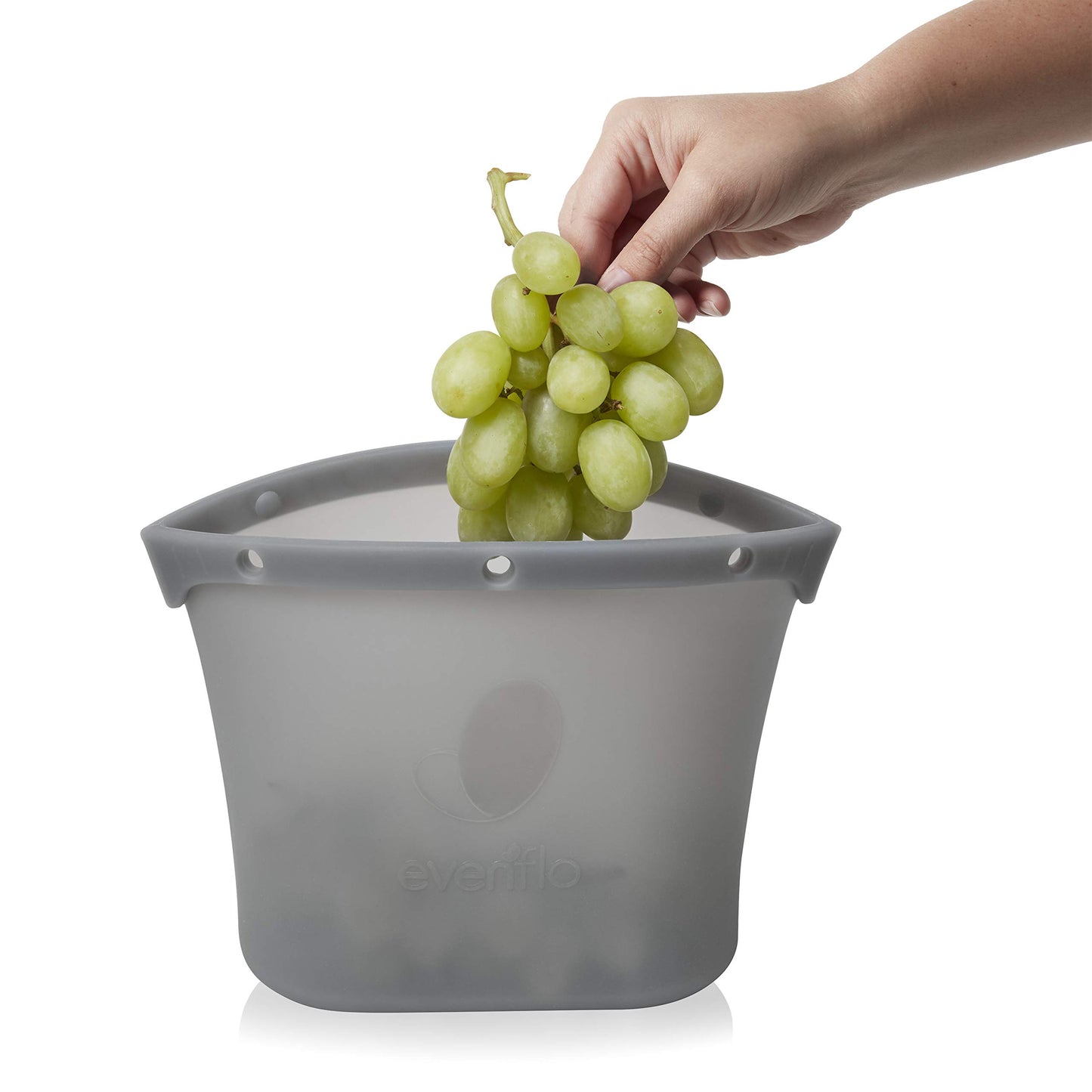 Bolsa desinfectante de vapor de silicona, color gris
