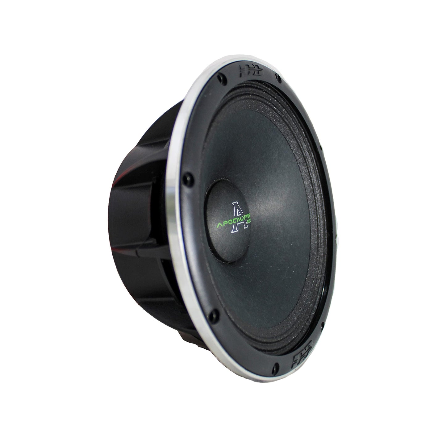 Deaf Bonce - Altavoces de rango medio de 6.5 pulgadas, 600 W, 4 ohmios, serie Apocalypse AP-M67AN Negro y Verde