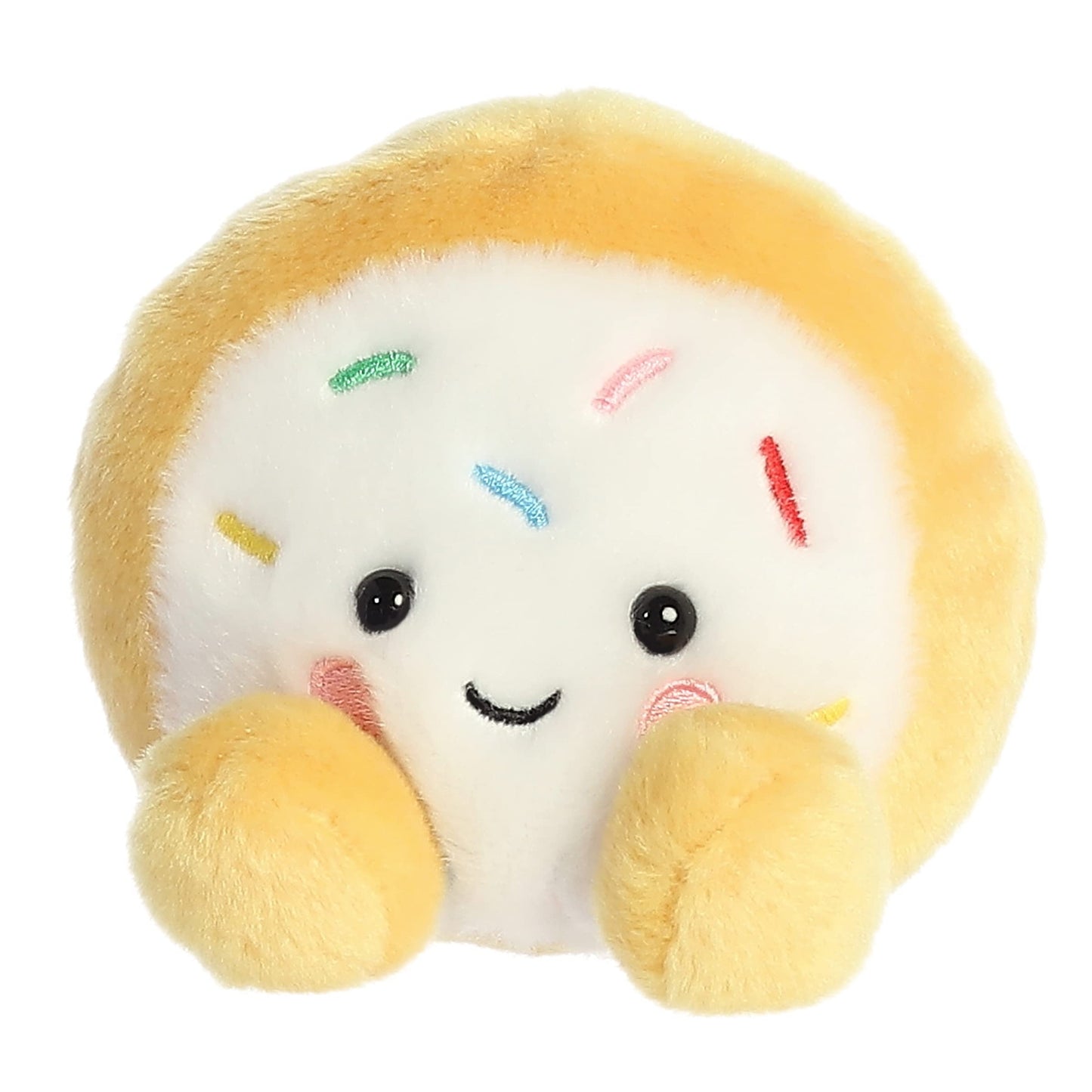 Aurora® Adorable Palm Pals™ Crumble Cookie™ Peluche - Diversión de Bolsillo - Juego sobre la Marcha - café 5 Pulgadas