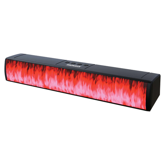 Barra de Sonido Magnavox MMA4020 Bluetooth 5.0 con Luz LED Vibrante y Sonido Estéreo de 16 W para Juegos