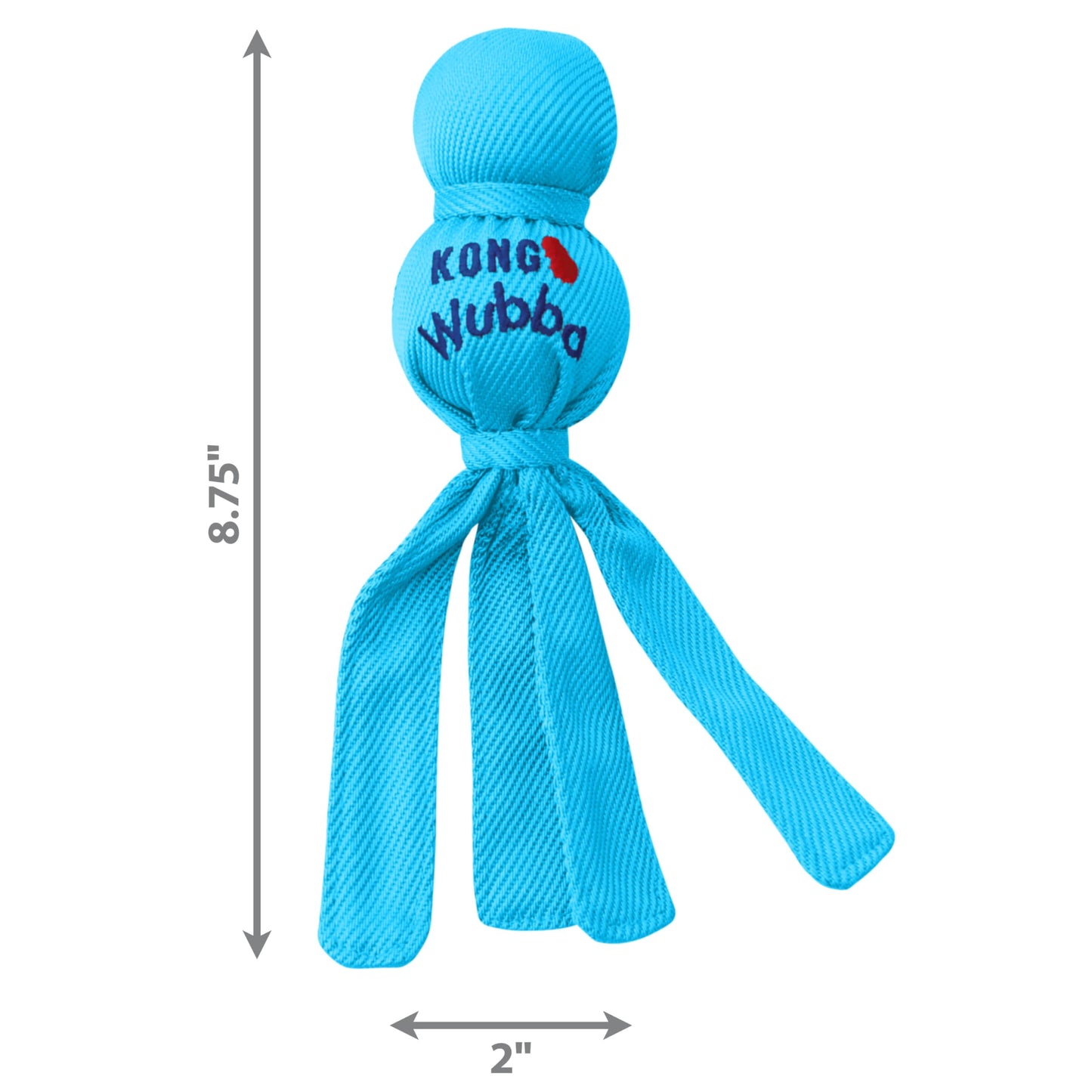 Kong Wubba Puppy Toy (Assorted Colours), Pack of 1