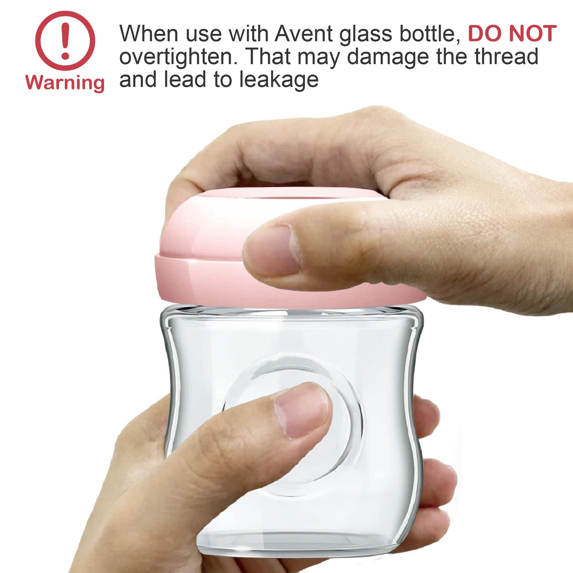 Anillos de Repuesto Maymom Transparente Compatibles con Biberón Philips Avent