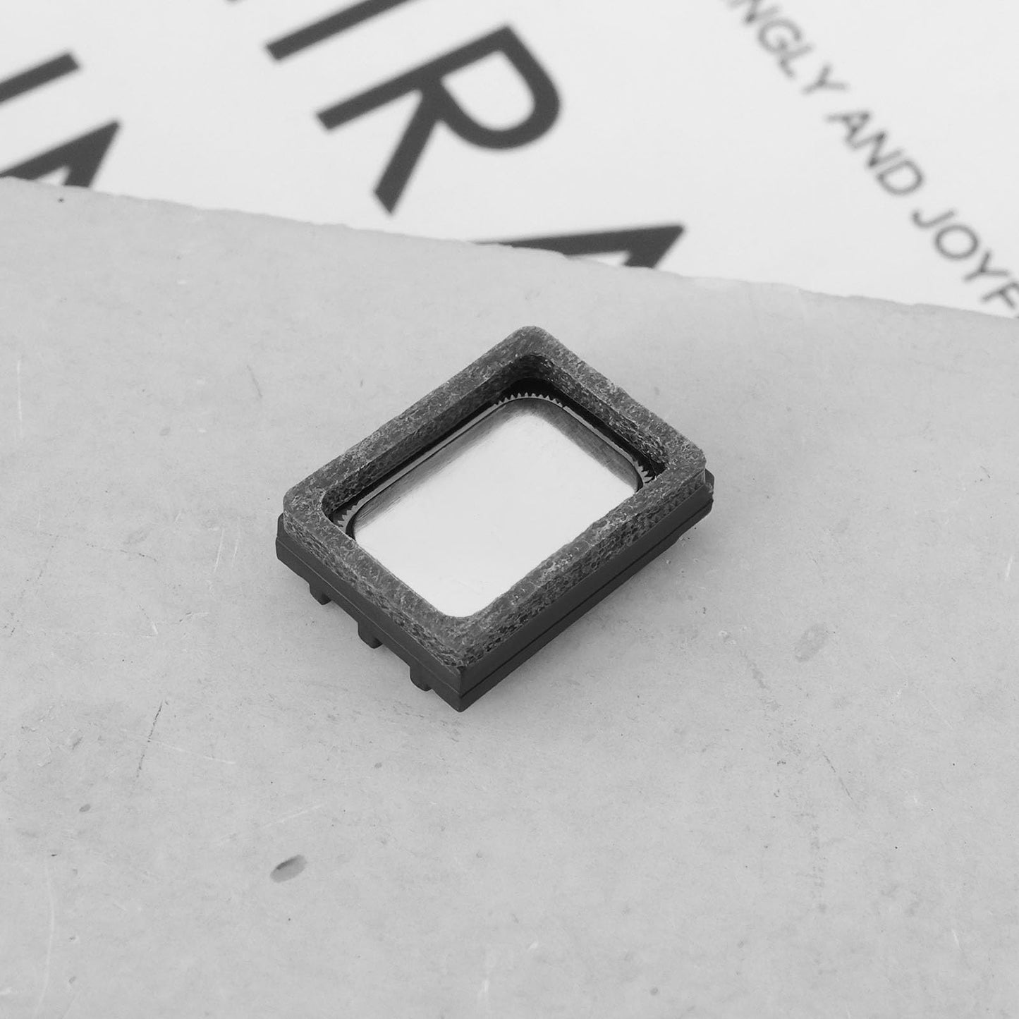 Briny River - Altavoz de repuesto para cubo de azúcar de 8 ohmios, 1 W, en miniatura con almohadillas de soldadura, adecuado para decodificador de sonido DCC, negro (11 mm x 15 mm)