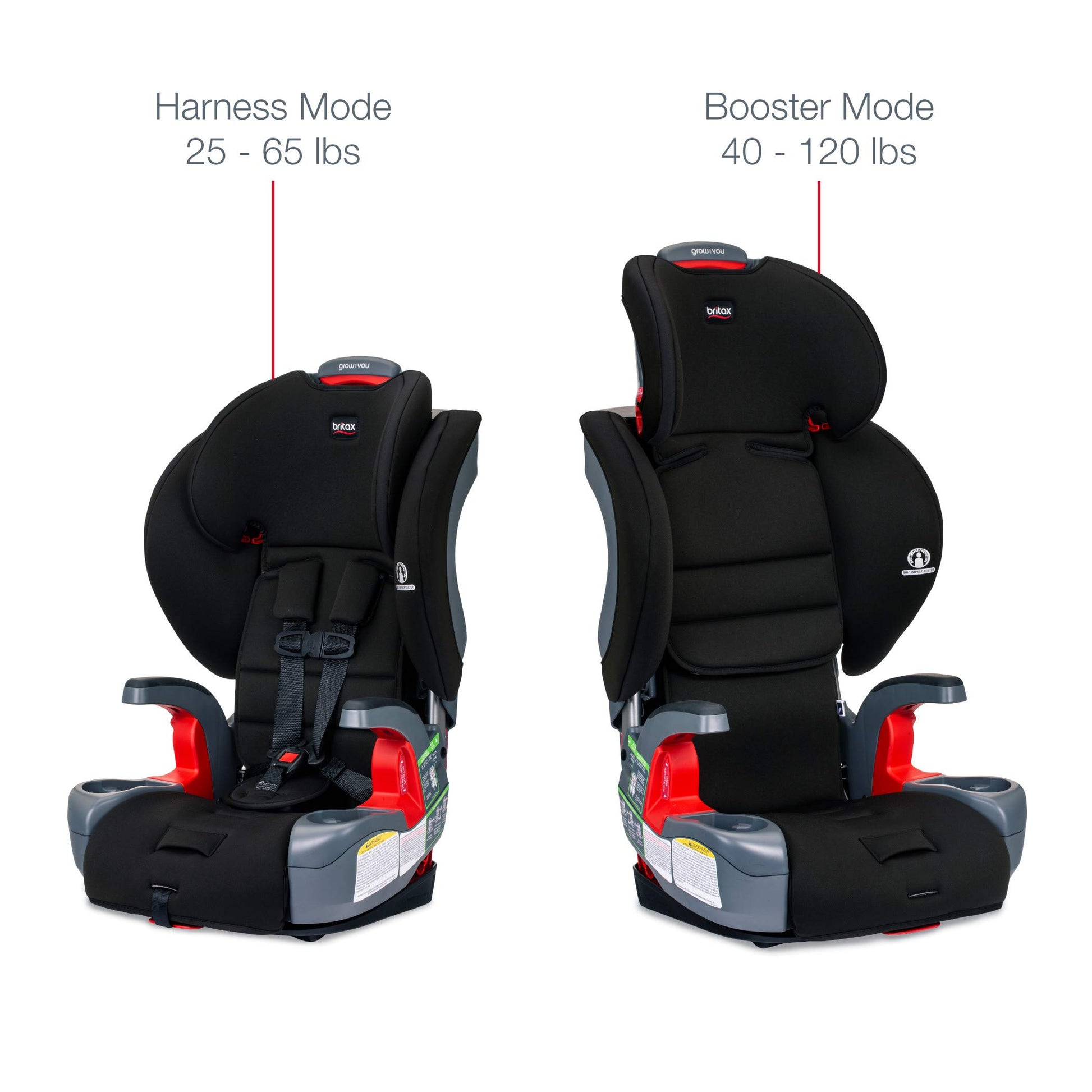 Britax Autoasiento Grow With You, Dusk, Paquete De 1 Count