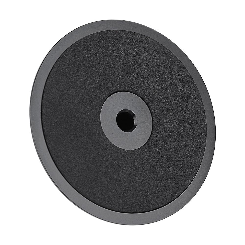 Bewinner Nuevo LP Placas Giratorias Estabilizador de Discos de Metal Peso Peso Abrazadera-Negro(Negro)