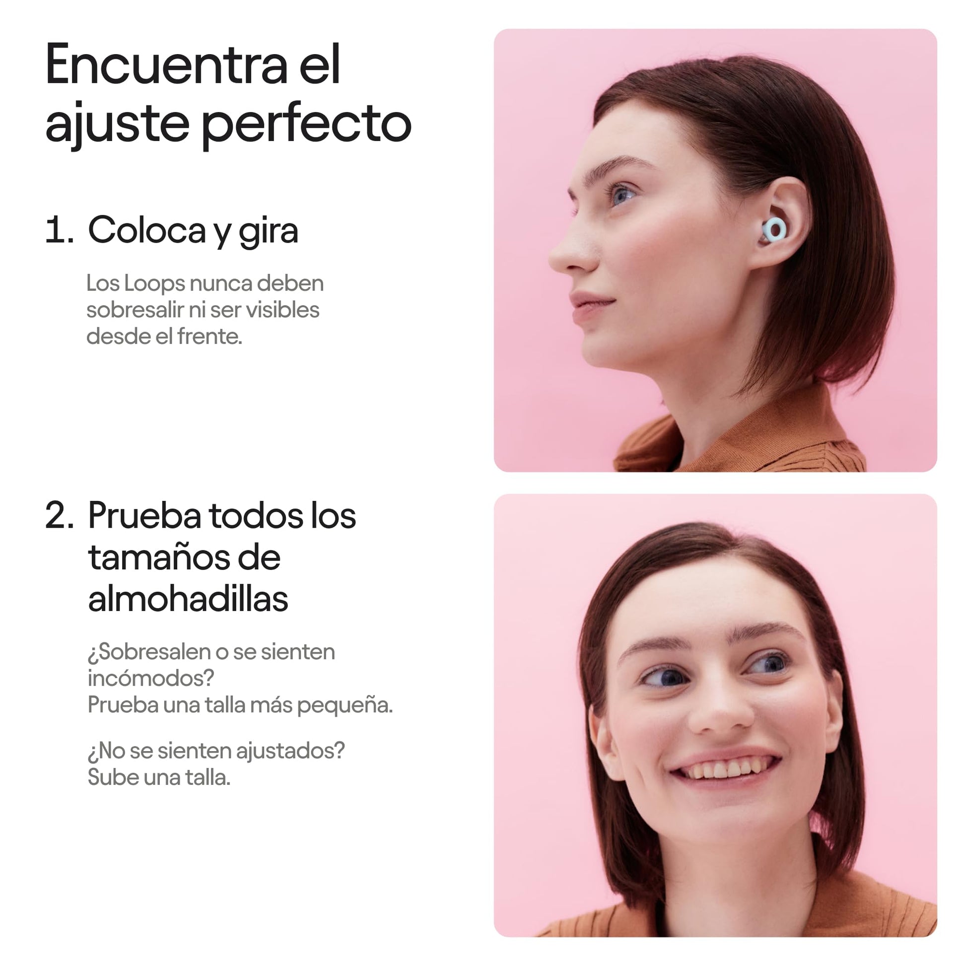 Tapones Auditivos Loop Quiet 2 Beige Reutilizables Ultracómodos para Reducción de Ruido 24 dB