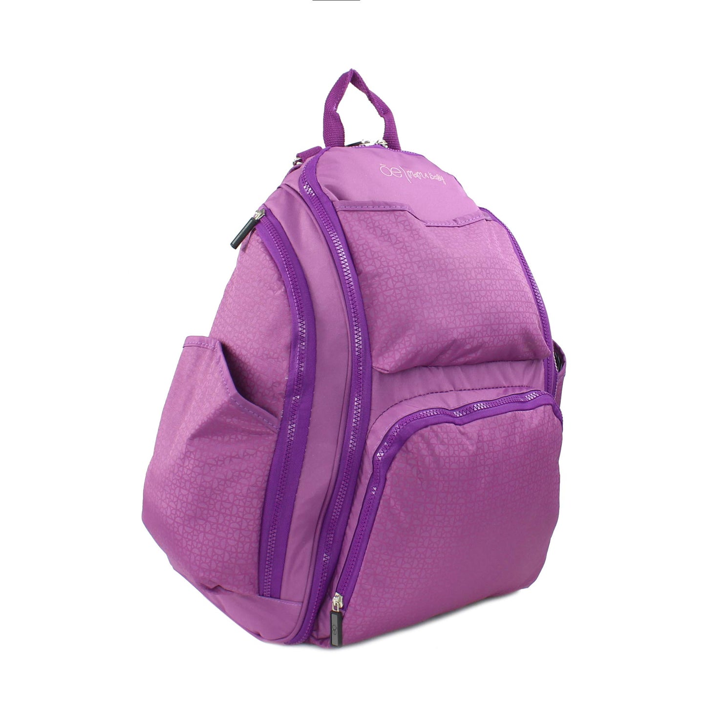 Cloe- Pañalera Backpack en Color Morado para Unisex