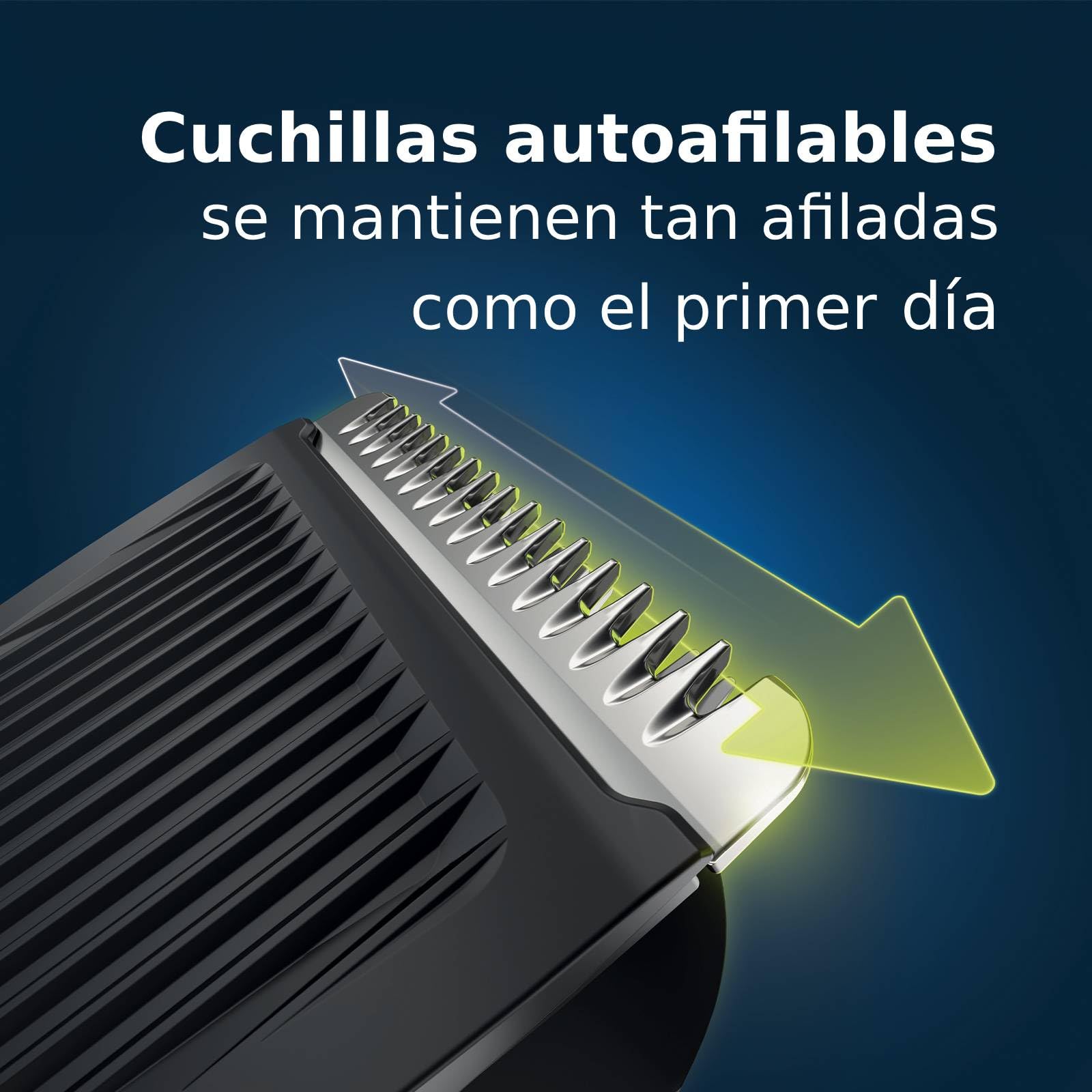 Philips Multigroom Series 3000, Recortador todo en uno, 11 longitudes, MG3730/15, para cara, cabello y nariz