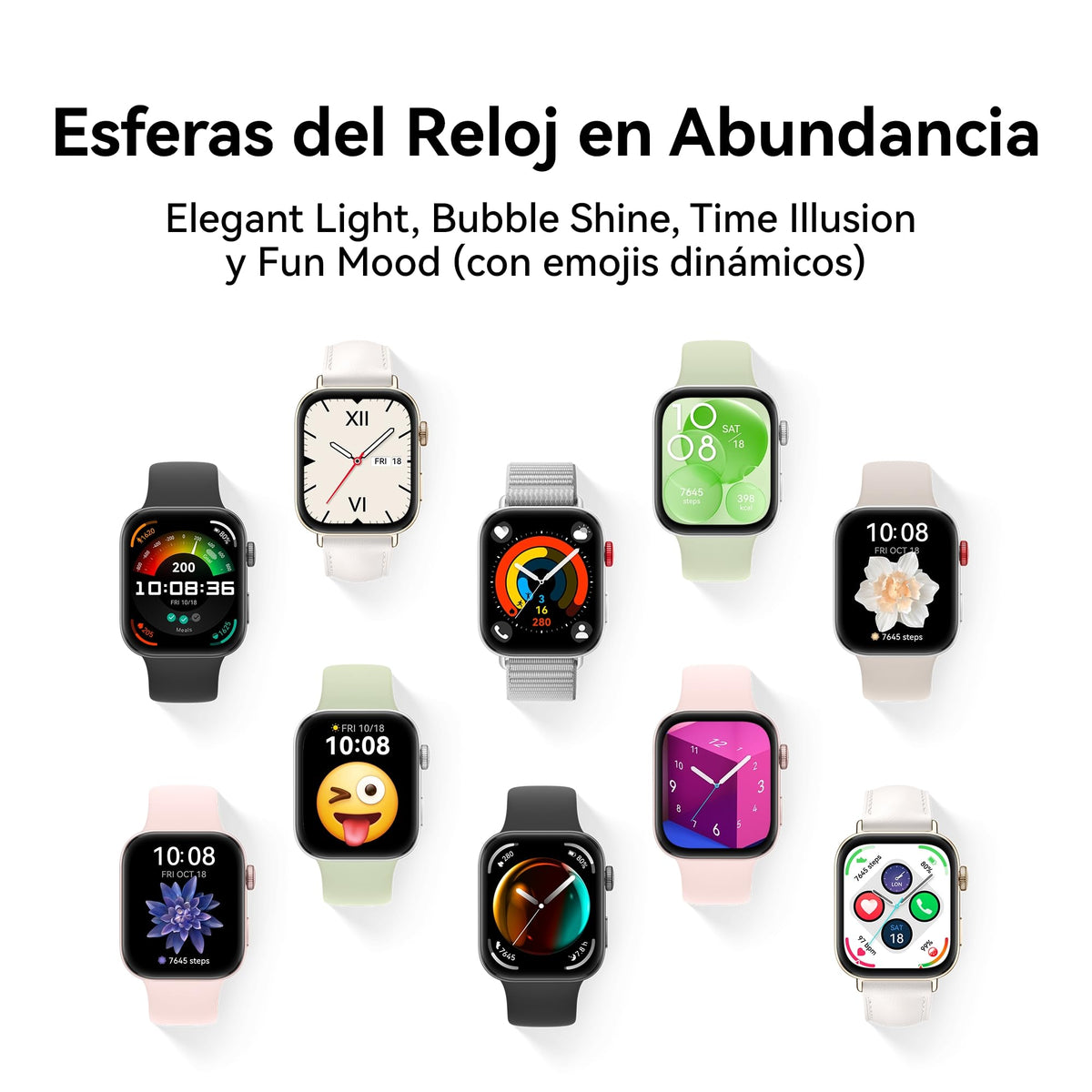 Reloj Huawei Watch Fit 3 Negro Carbón con Pantalla AMOLED y Diseño Ultradelgado