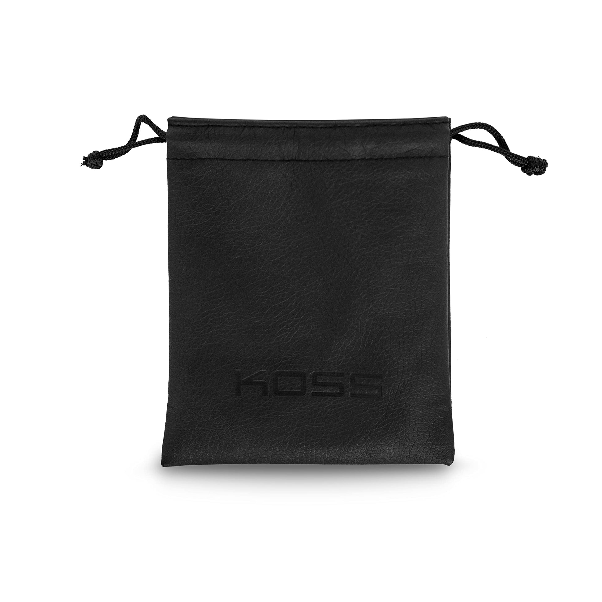 Koss Porta Pro auriculares de diadema con funda, Negro/Plateado, Mediano