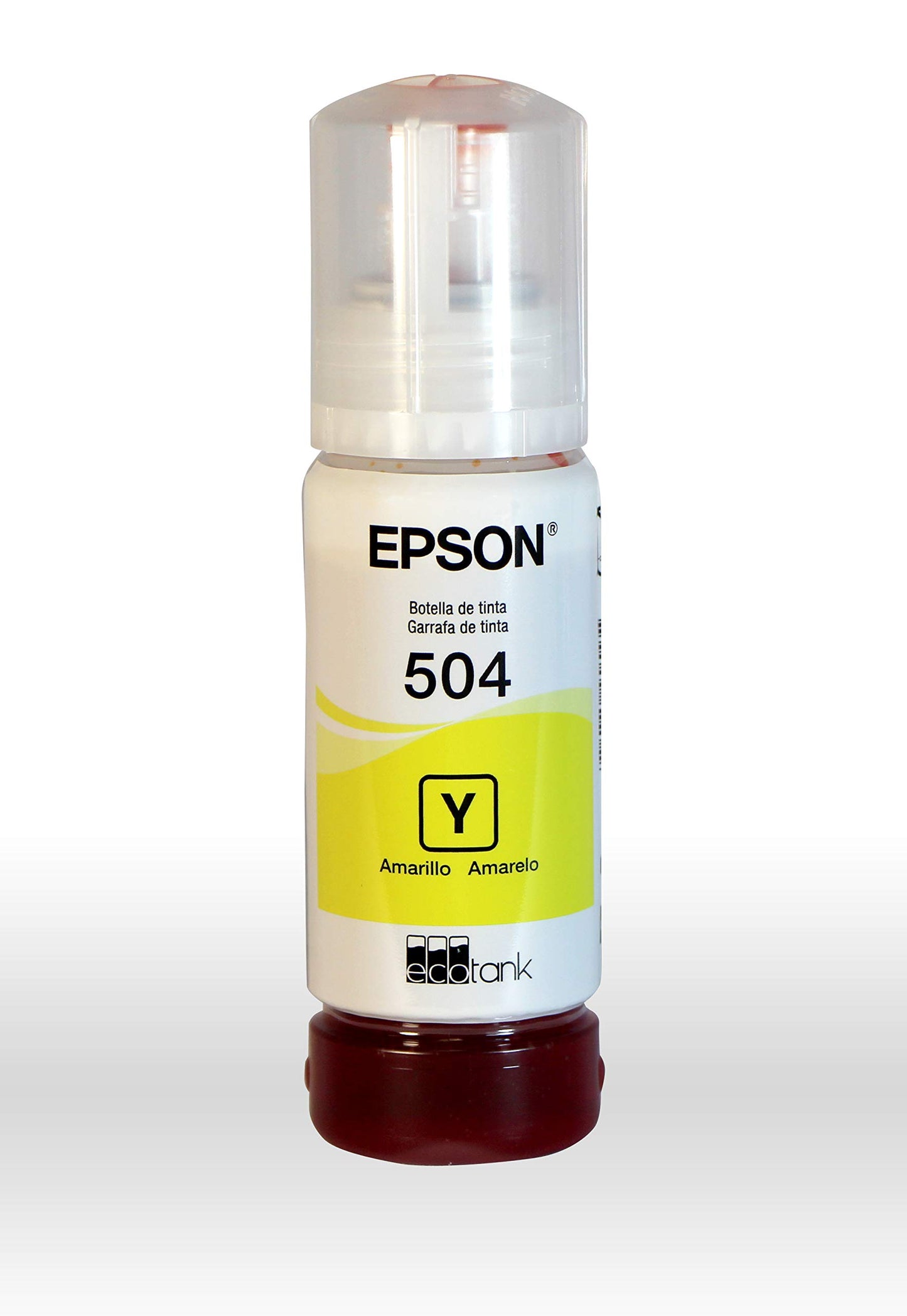 Botella de Tinta Epson Ecofit Amarillo T504