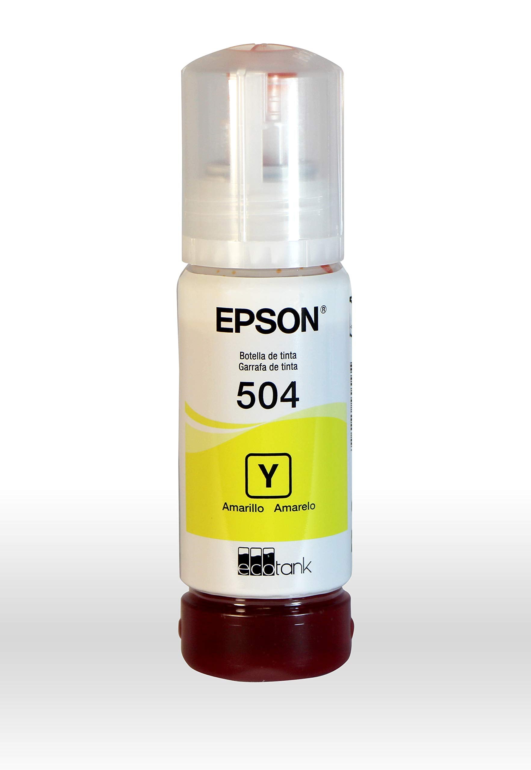 Botellas de Tinta Epson Ecofit Cian Magenta Amarillo T504 3 Unidades