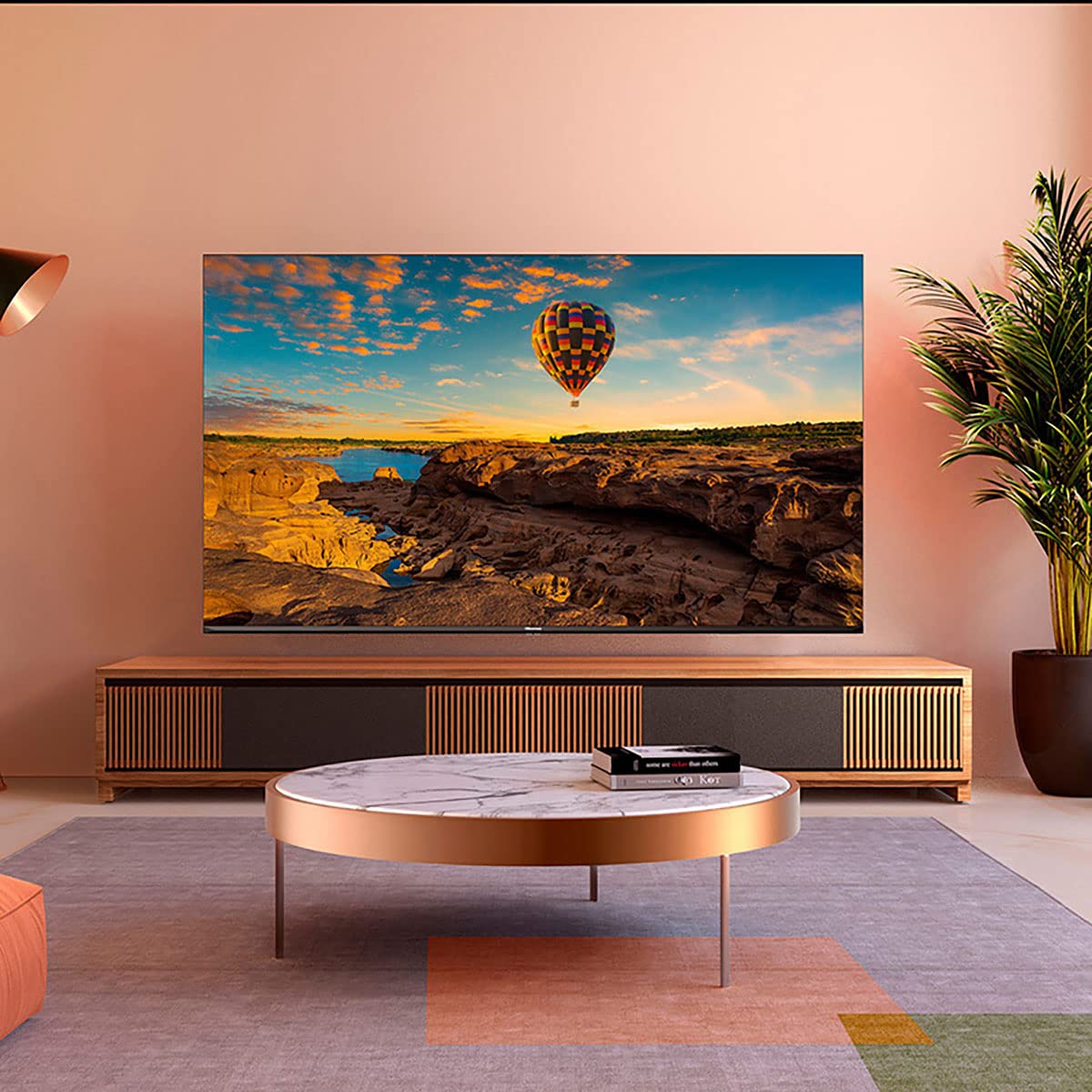 Pantalla ULED Hisense 65" 4K UHD Android TV 2021