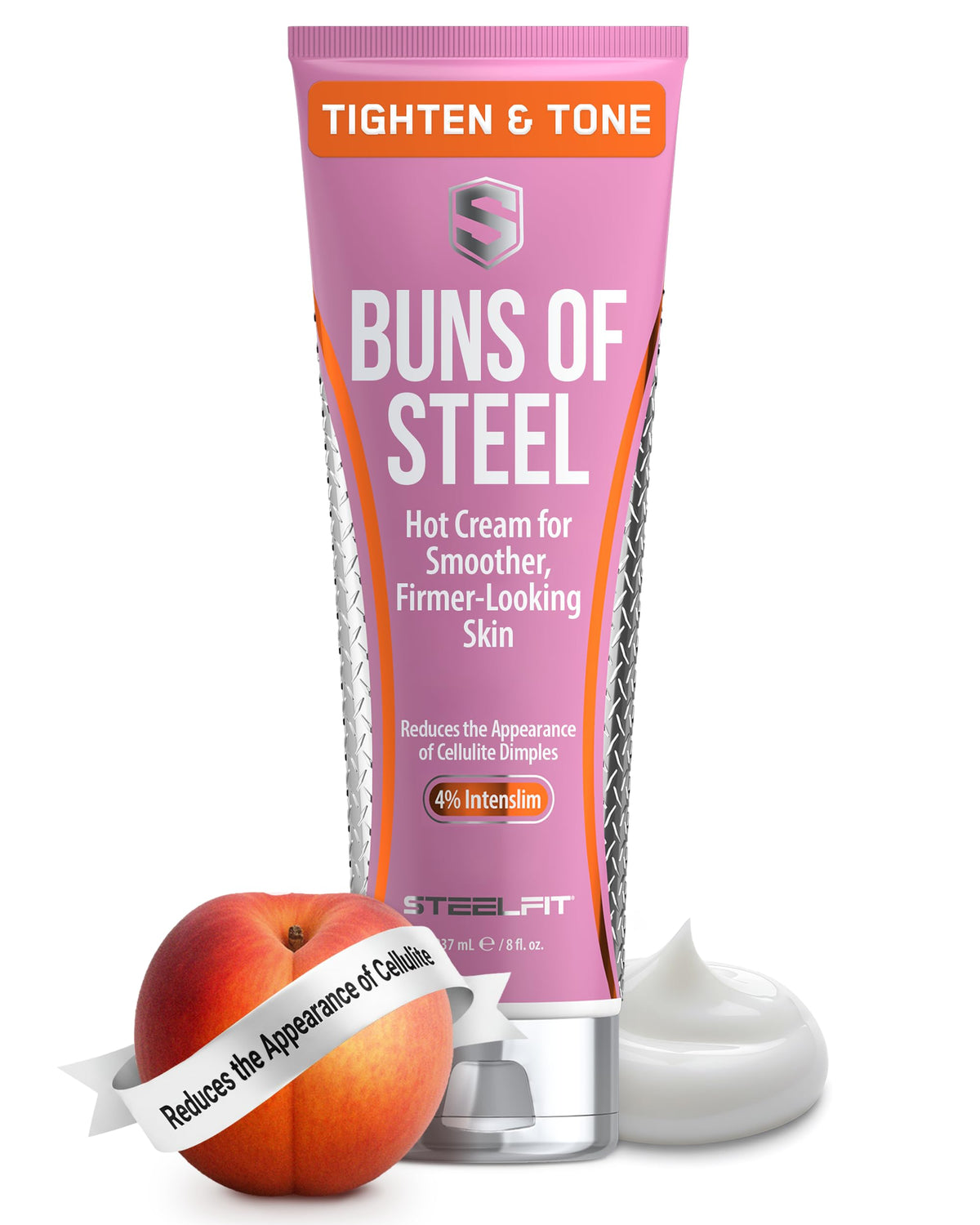 SteelFit Buns of Steel Maximum Toning Cream with 4% Intenslim