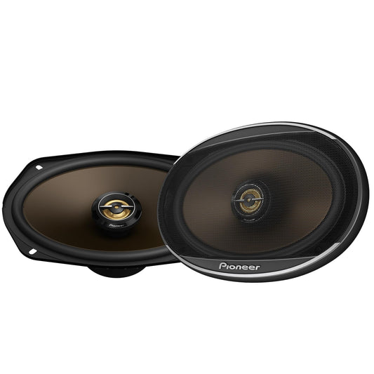 Altavoces Pioneer Serie A MAX TS-A693FH Negro, 2 Vías 6 x 9 Pulgadas 450 W, Sonido Equilibrado y Graves Mejorados