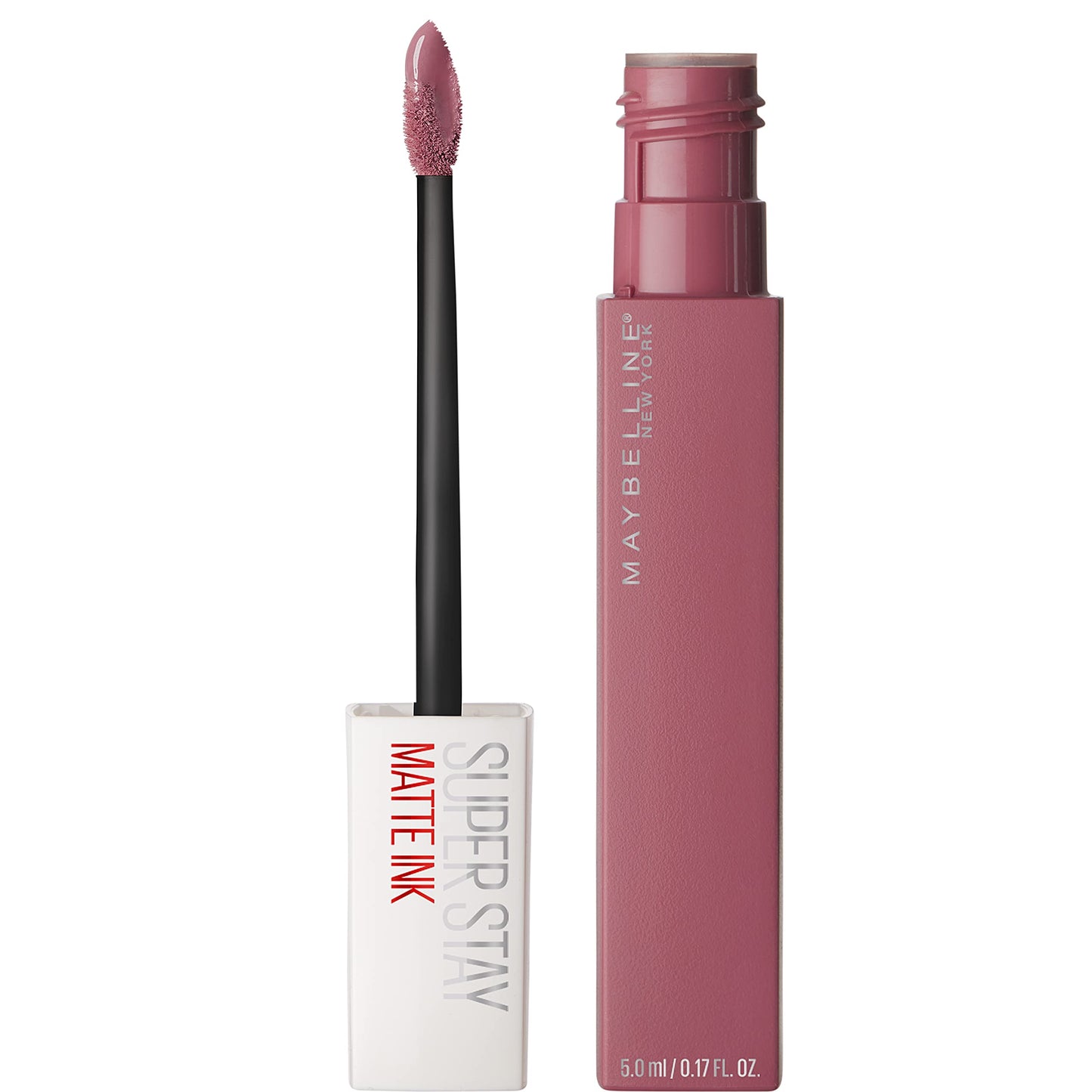 Labial líquido brillante Maybelline Super Stay Vinyl Ink Witty + Labial Liquido Matte Larga Duracion Superstay, Matte Ink 15 Lover, 5 g