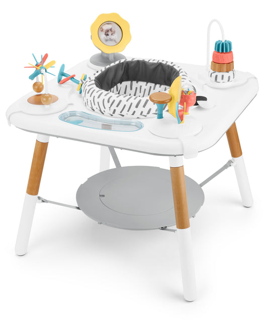 Centro de Actividades Skip Hop Discoverosity Montessori y Mesa de Juego Azul para Bebés a Partir de 4 Meses