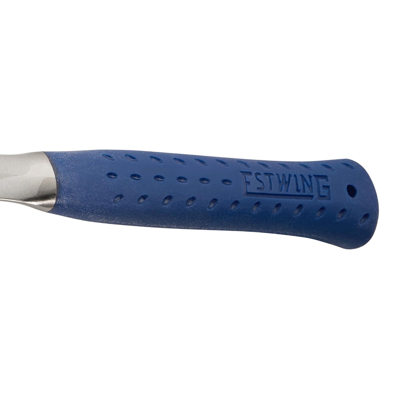 Martillo de Encuadre Estwing Azul Mango Largo Garra Recta 24 Onzas con Agarre Antivibración