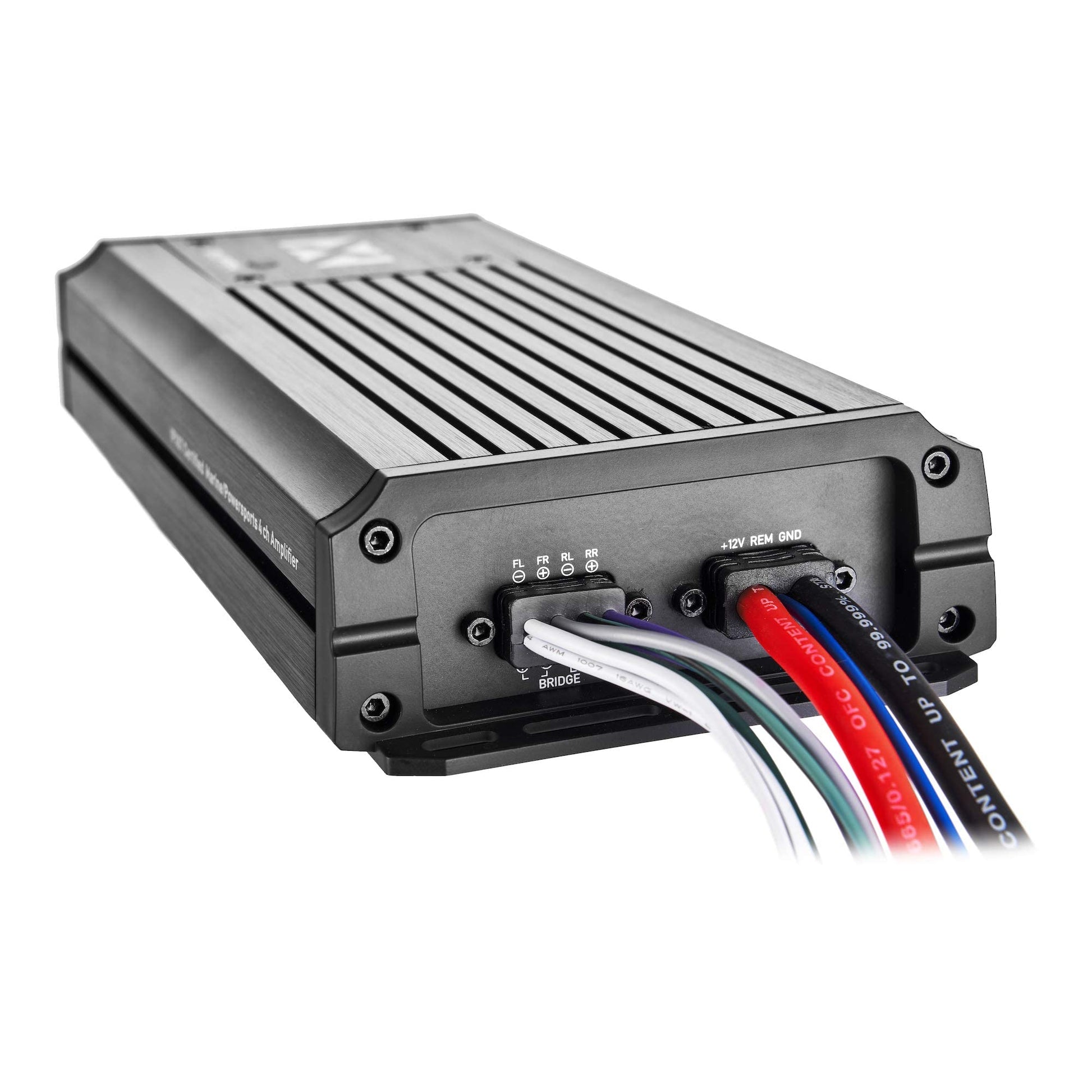 Amplificador para Auto NVX 400 Watt RMS 4-Canales Compacto Series Micro-V