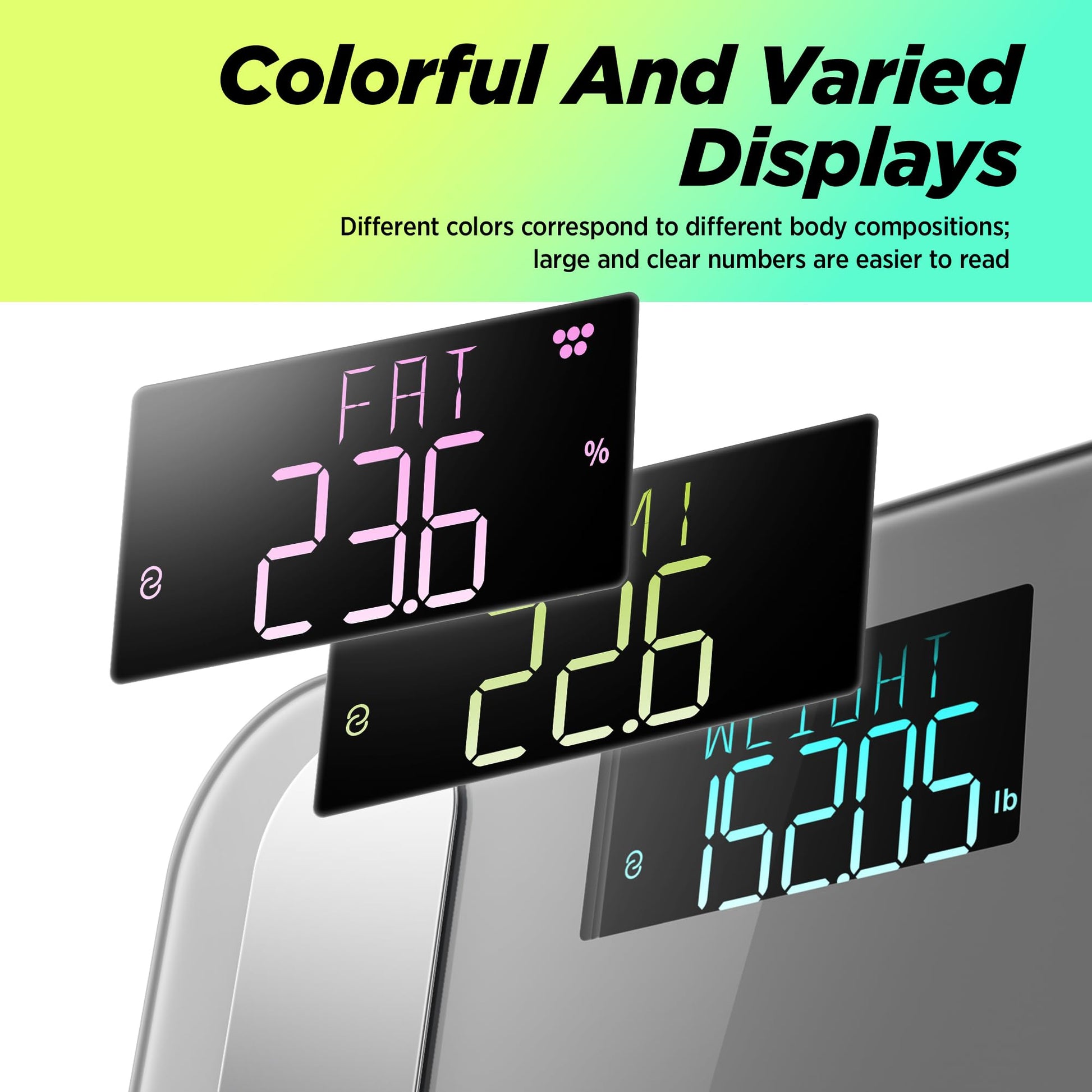 Báscula Digital Runstar Blanca 8 Electrodos con Aviso de Voz para Peso Corporal y Grasa Corporal