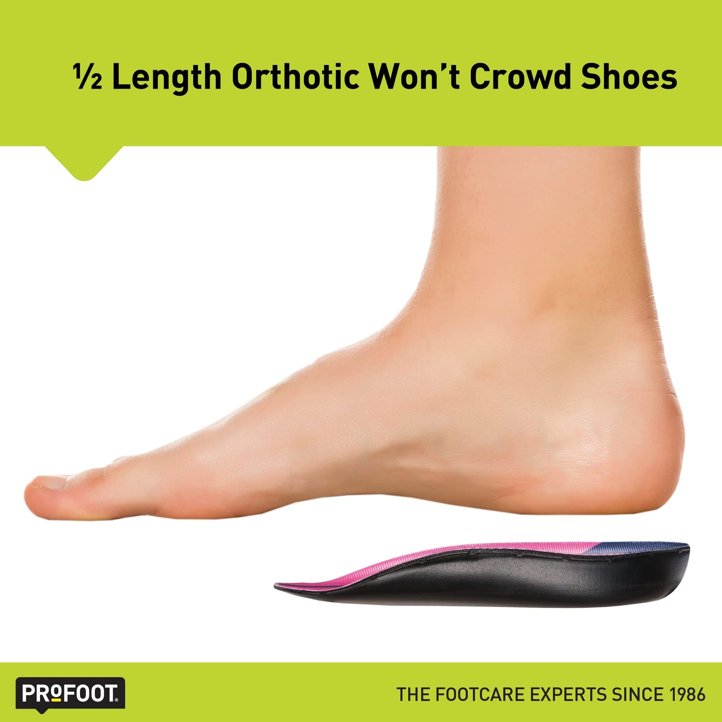 Plantillas Ortopédicas PROFOOT para Fascitis Plantar Mujer 6-10