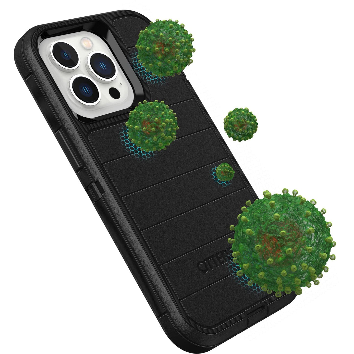 Funda iPhone 13 Pro OtterBox Defender Series negra