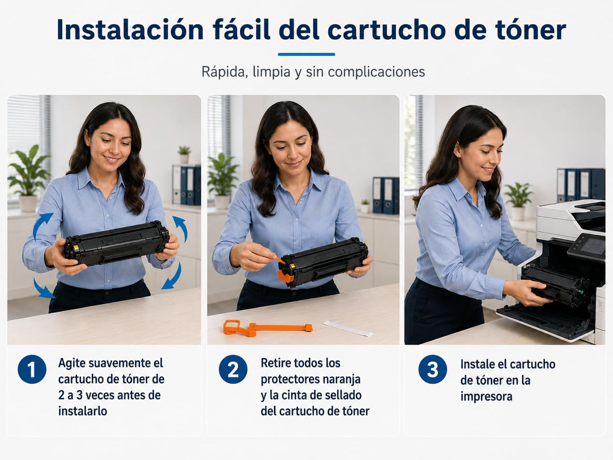 Tóner Compatible sabelly Negro Alto Rendimiento para Impresoras HP Laser 107w, 107a, MFP 135w, 135a, 137fnw