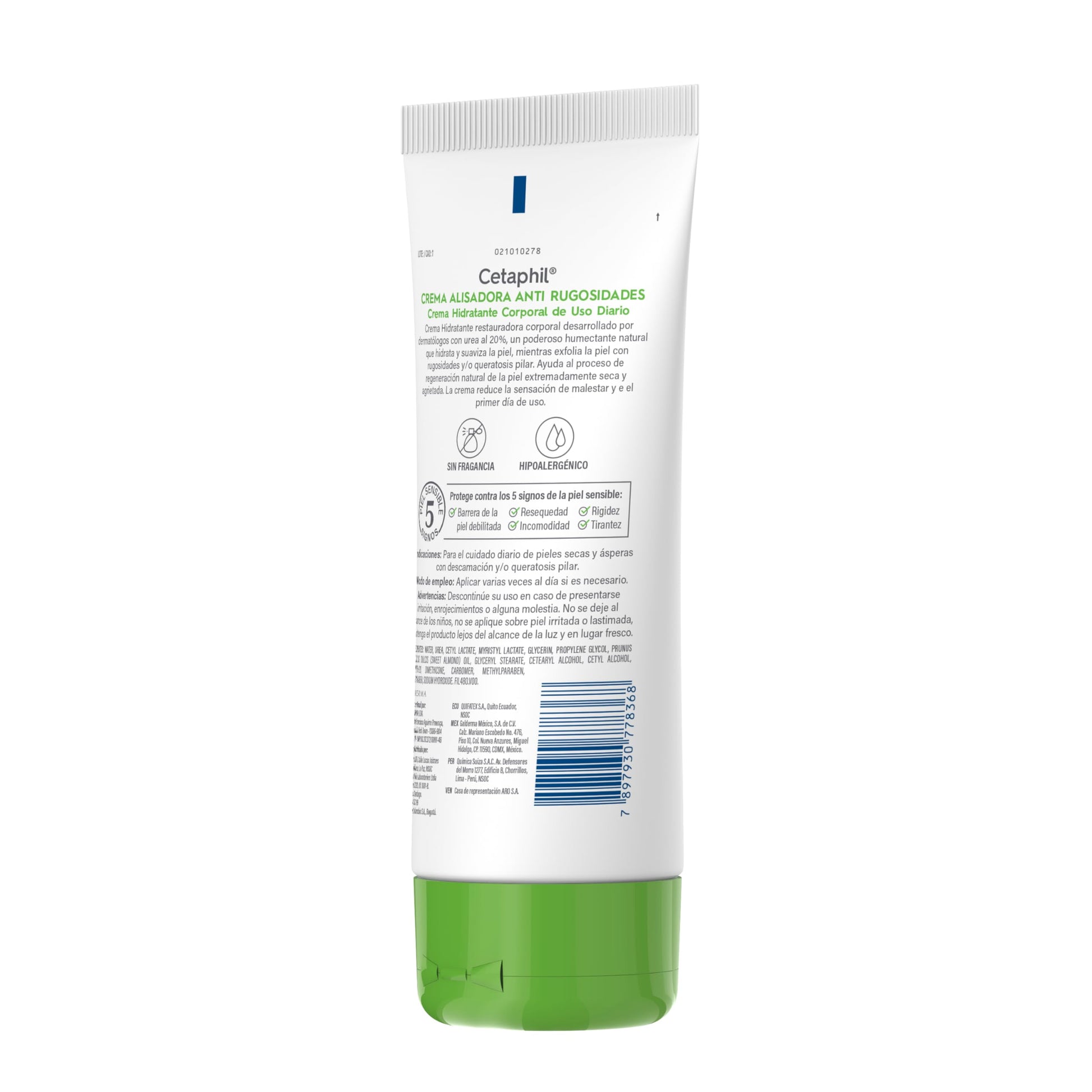 CETAPHIL Crema Alisadora Anti Rugosidades 170 g Ayuda a Suavizar la Piel Áspera y Rugosa Recomendada por Dermatólogos para Piel Sensible.