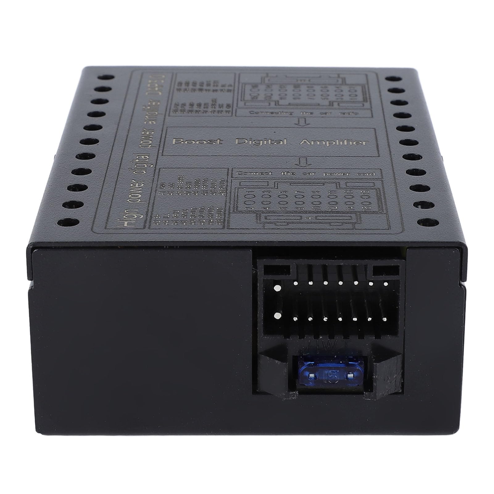 Amplificador DSP para Automóvil Clase AB Compatible con Sistemas de Sonido 2/4 Ohmios DC12V