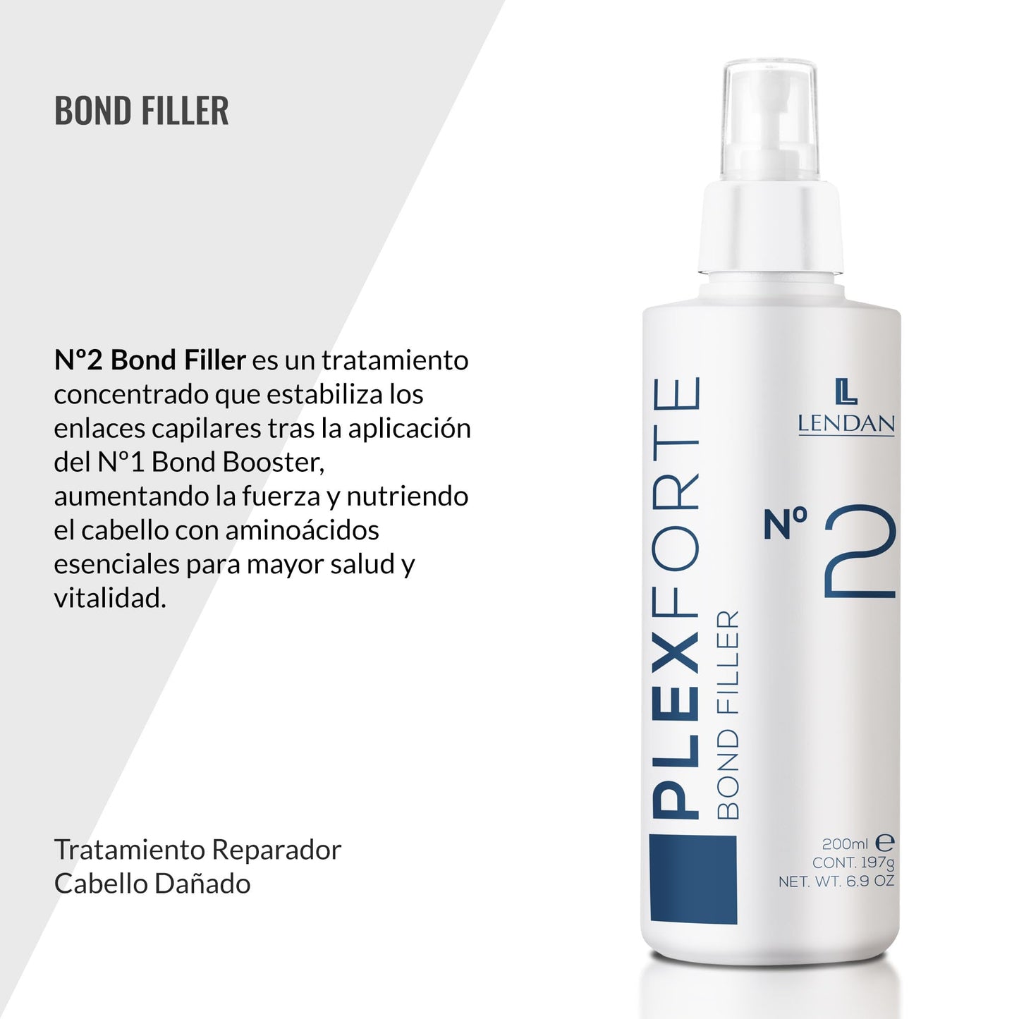 Lendan Tratamiento Lendan Plex Forte #2 Bond Filler Español 200ml