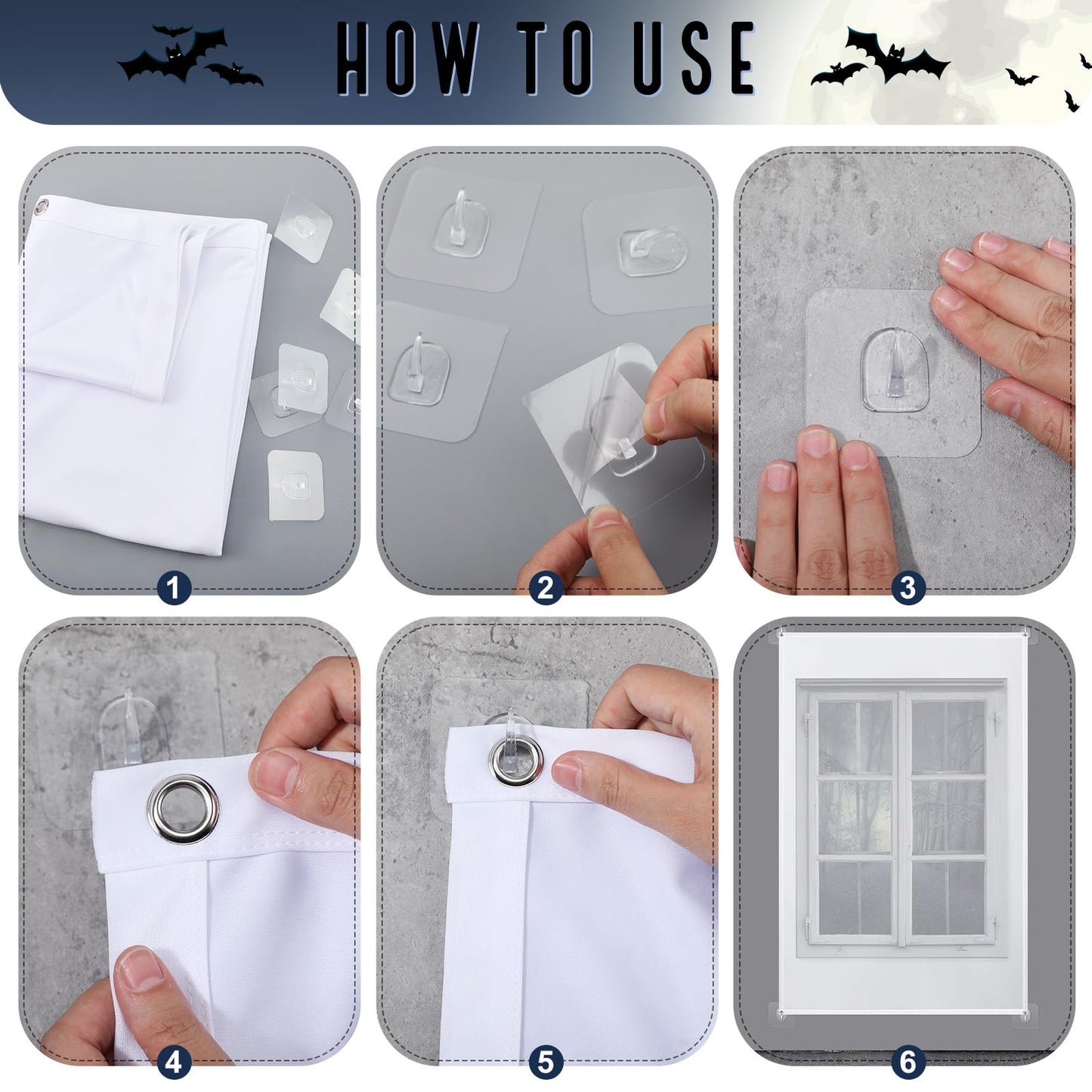 Oudain Paquete de 2 Pantalla de Proyección Trasera de Tela para Halloween, Portátil, Blanca, con Herrajes de Montaje para Proyectar Videos de Halloween en la Puerta(40 x 60 Pulgadas)