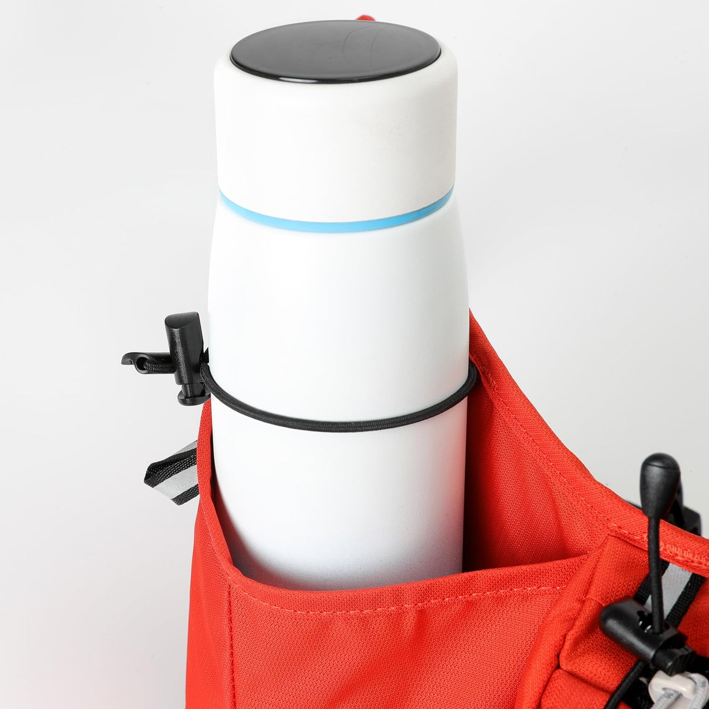 INOXTO - Riñonera deportiva para mujeres y hombres, paquete de cintura reflectante, para todos los teléfonos (Gary, Naranja)