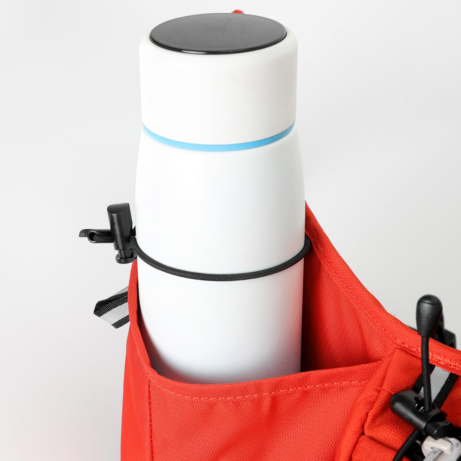 INOXTO - Riñonera deportiva para mujeres y hombres, paquete de cintura reflectante, para todos los teléfonos (Gary, Naranja)