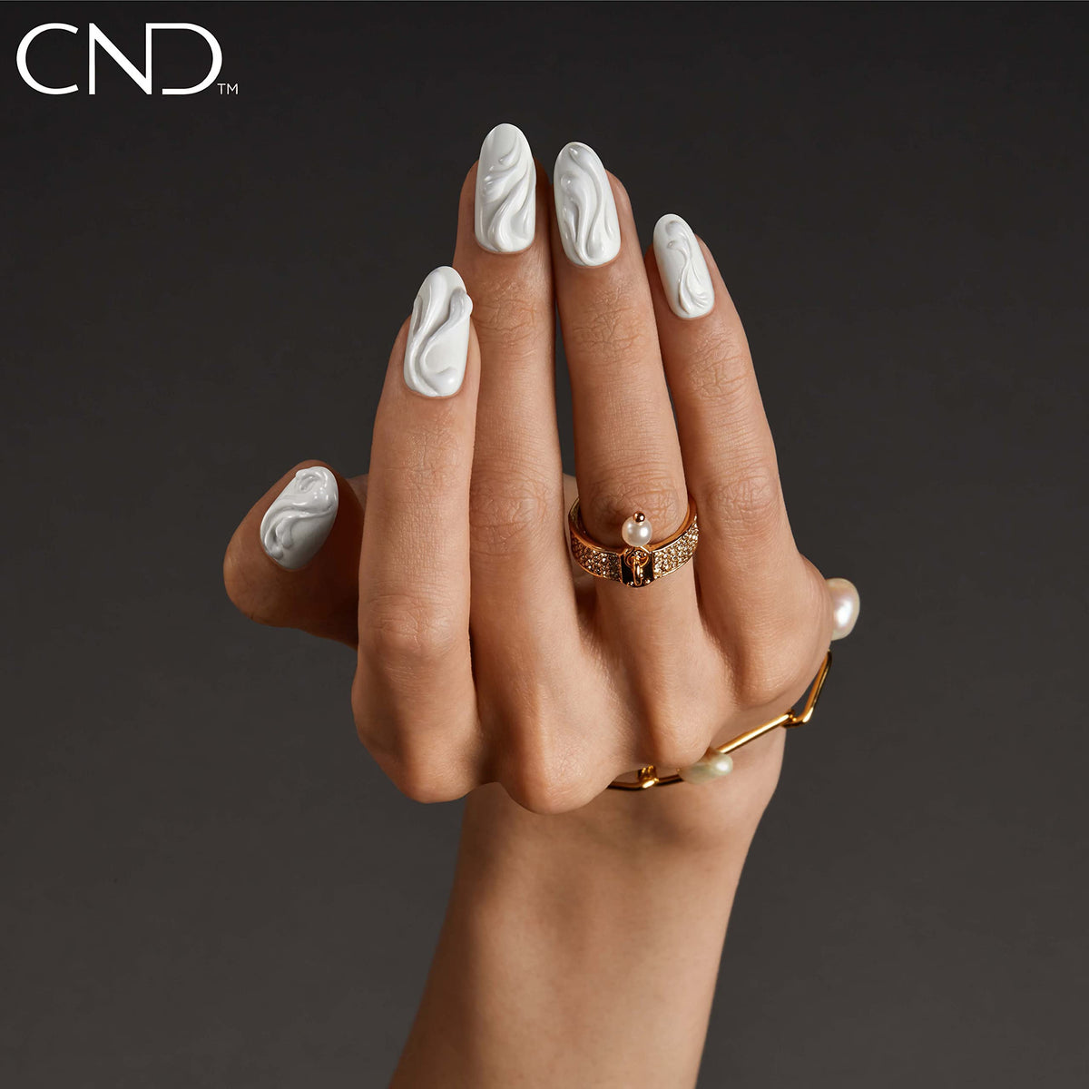 CND Vinylux Weekly Nail Polish, Studio White, .5 oz