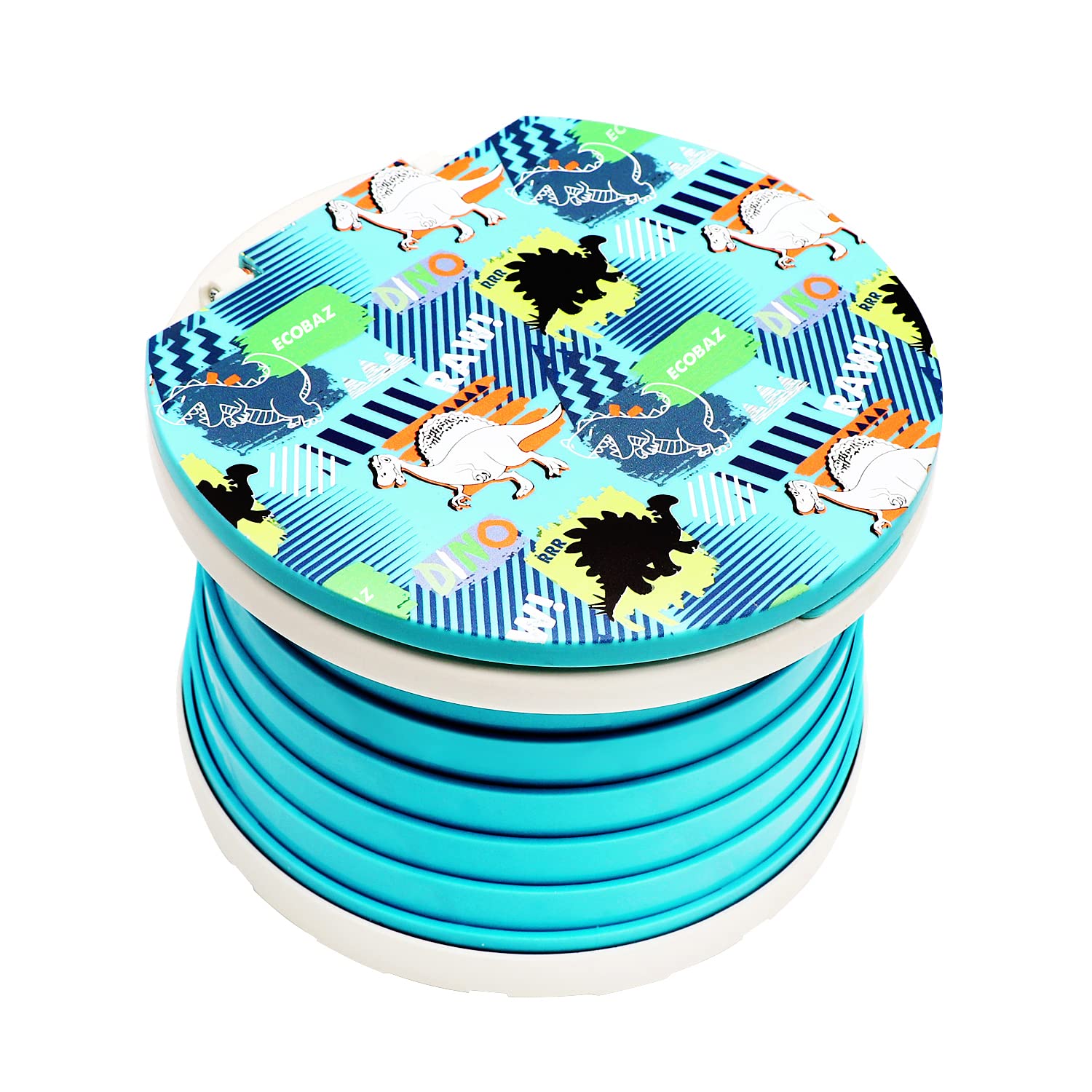 Asiento Plegable de Viaje para Niños Verde para Camping y Viajes