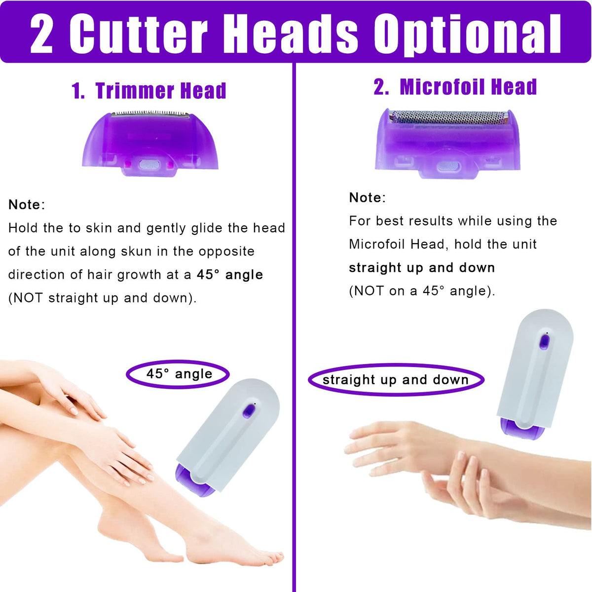 GNDROO Borrador de Pelo Suave y Sedoso de Enfoque, Herramienta Portátil de Depilación Indolora, Depiladora Recargable, Removedor de Vello Suave Al Tacto, Aplicable A Cualquier Parte Del Cuerpo, Regalo
