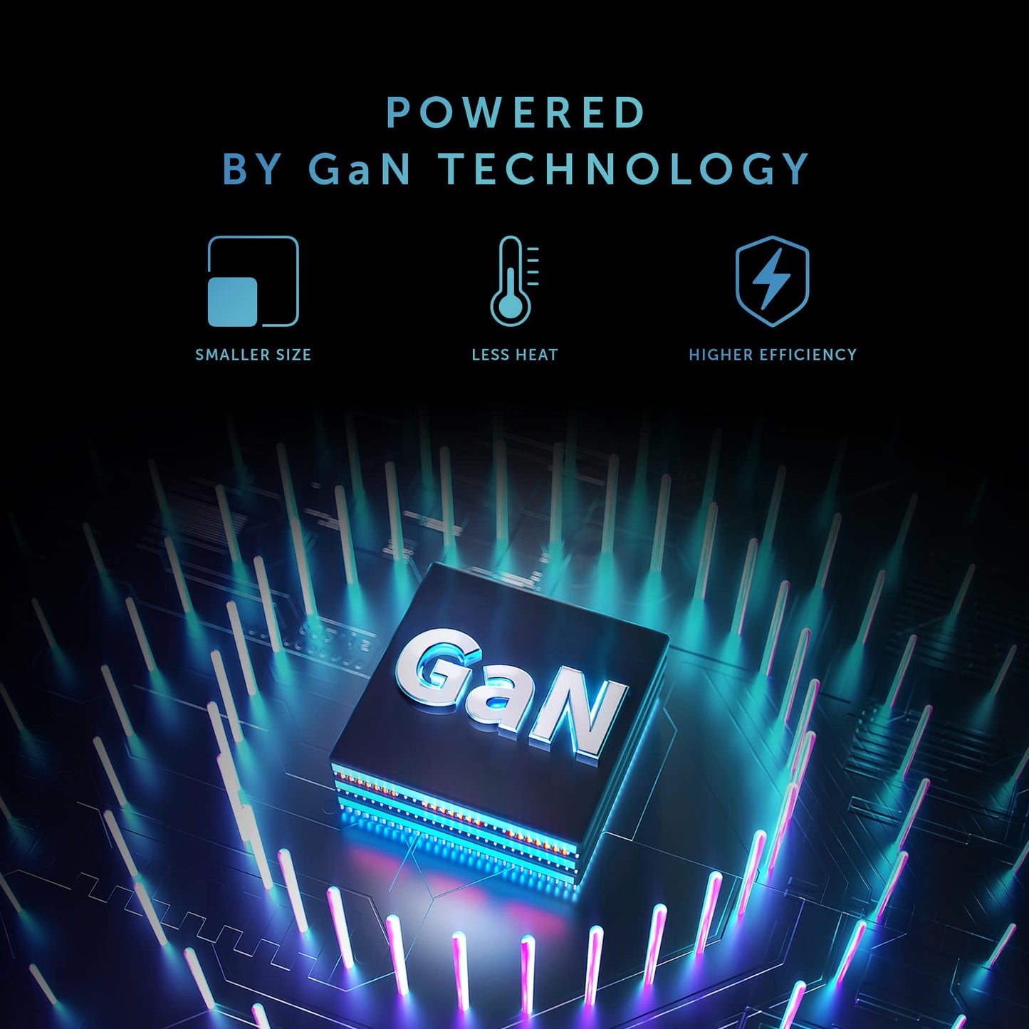 Cargador Rápido Native Union Negro GAN PD67W USB-C con Power Delivery para Múltiples Dispositivos