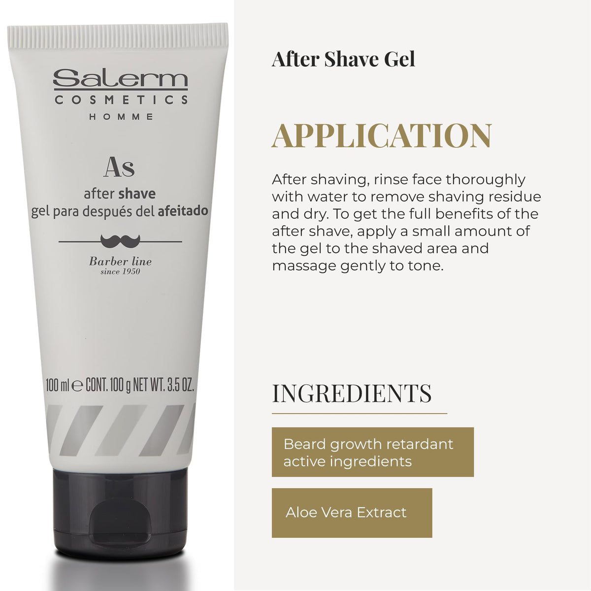 Salerm Cosmetics Homme Parfait System Rasage - 7 oz by Salerm