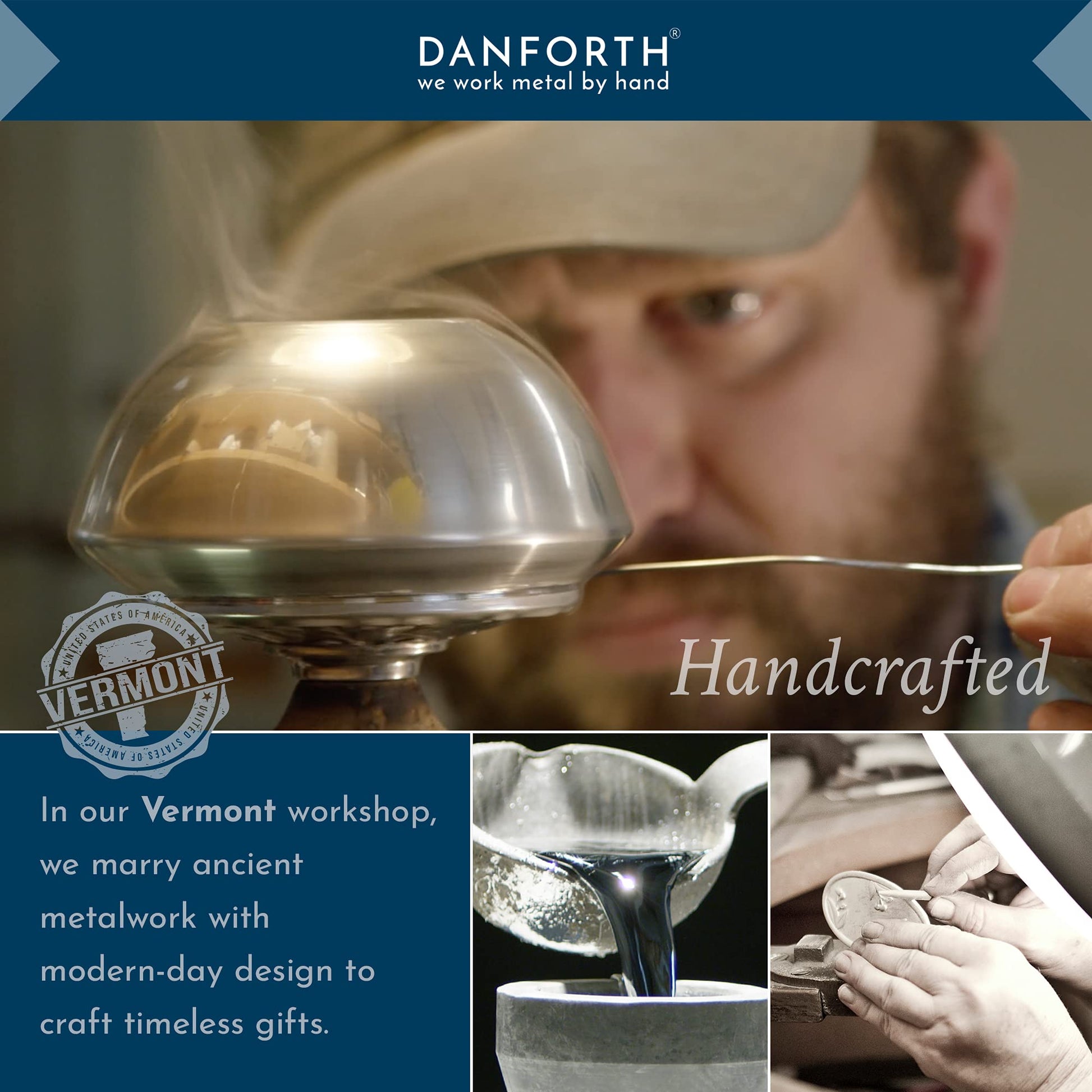 Danforth Barn Cat Pewter Keyring
