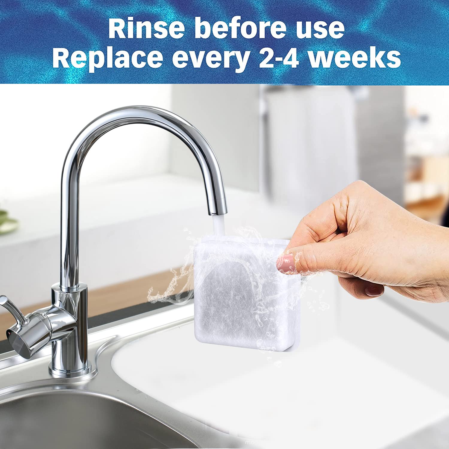 Filtros de Reemplazo SamAnija 12 Pack compatibles con Petmate Replendish y Mason activated carbon filter