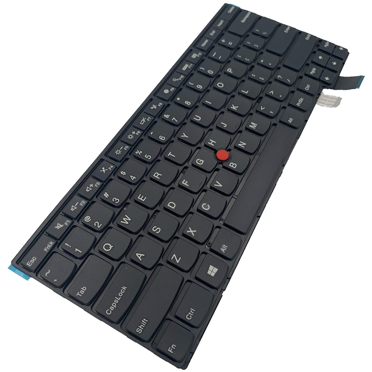 Repuesto de Teclado Siakoocty Negro con Puntero para Portátil Thinkpad T460s T470s S2
