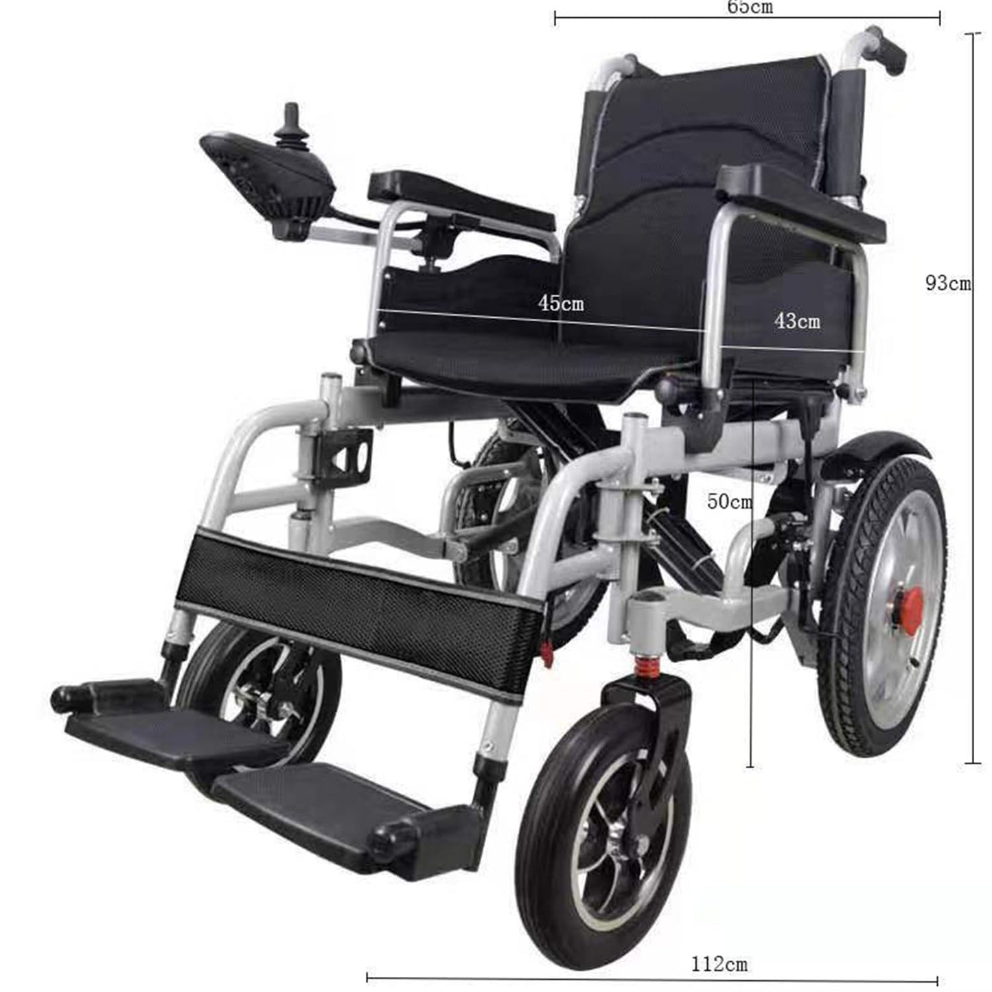 Silla de Ruedas Electrica Andafacil Moderna Plegable Todo Terreno