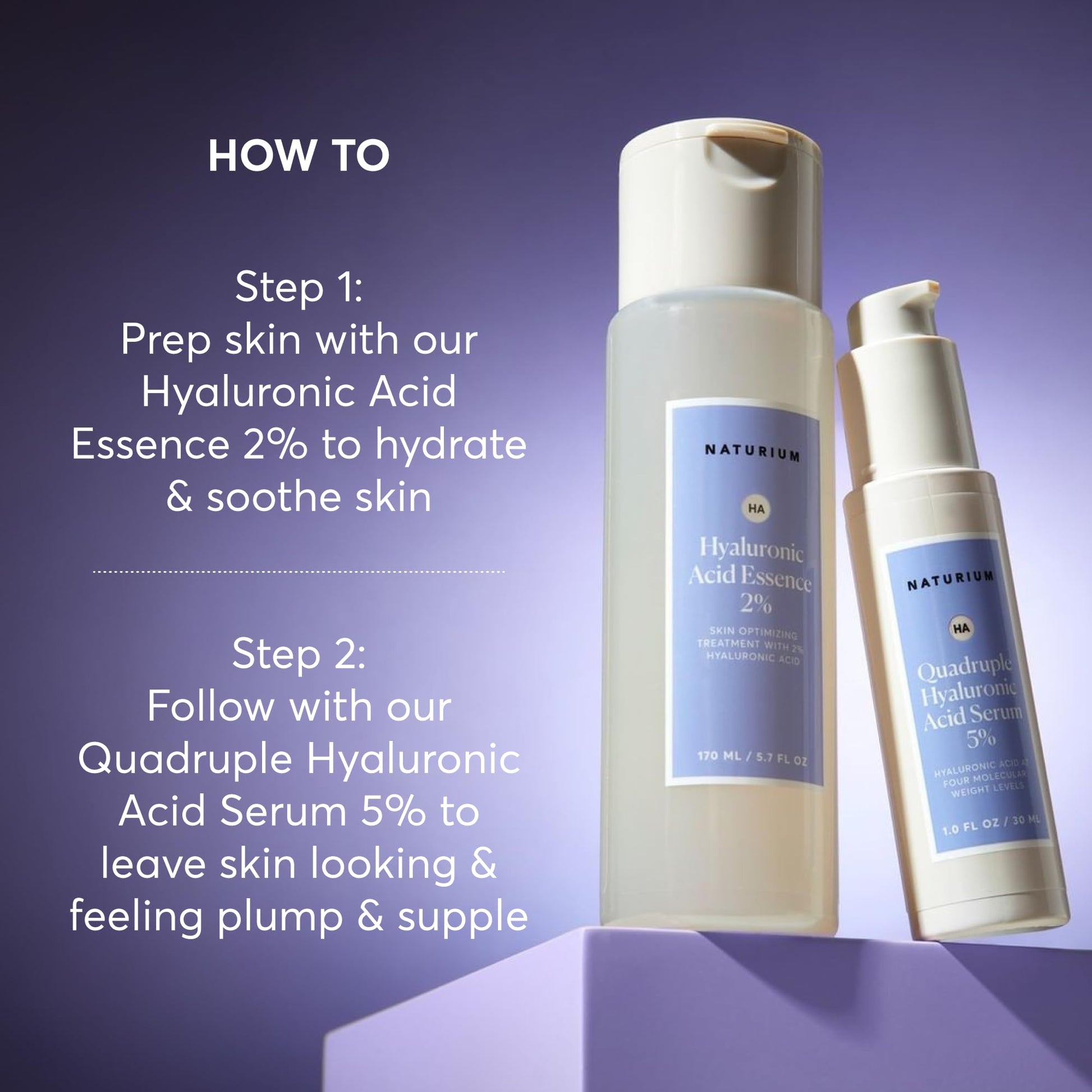 Quadruple Hyaluronic Acid Serum 5% with Pure Hyaluronic Acid At Four Molecular Weight Levels