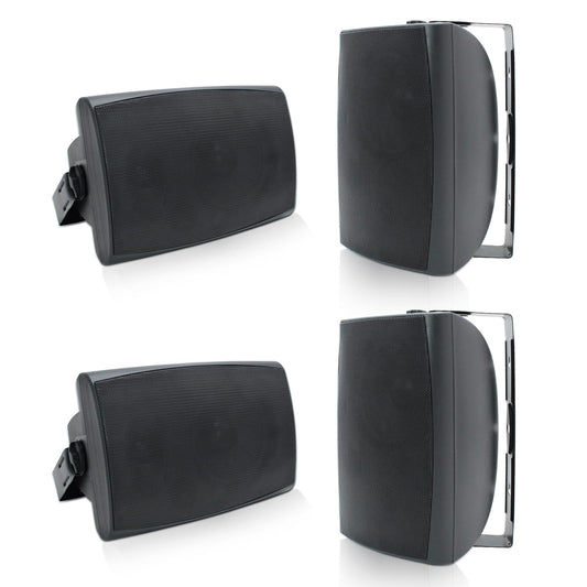 Altavoces Bluetooth Herdio Blanco 6.5 Pulgadas 800W con Amplificador Impermeable para Exteriores y Montaje en Pared